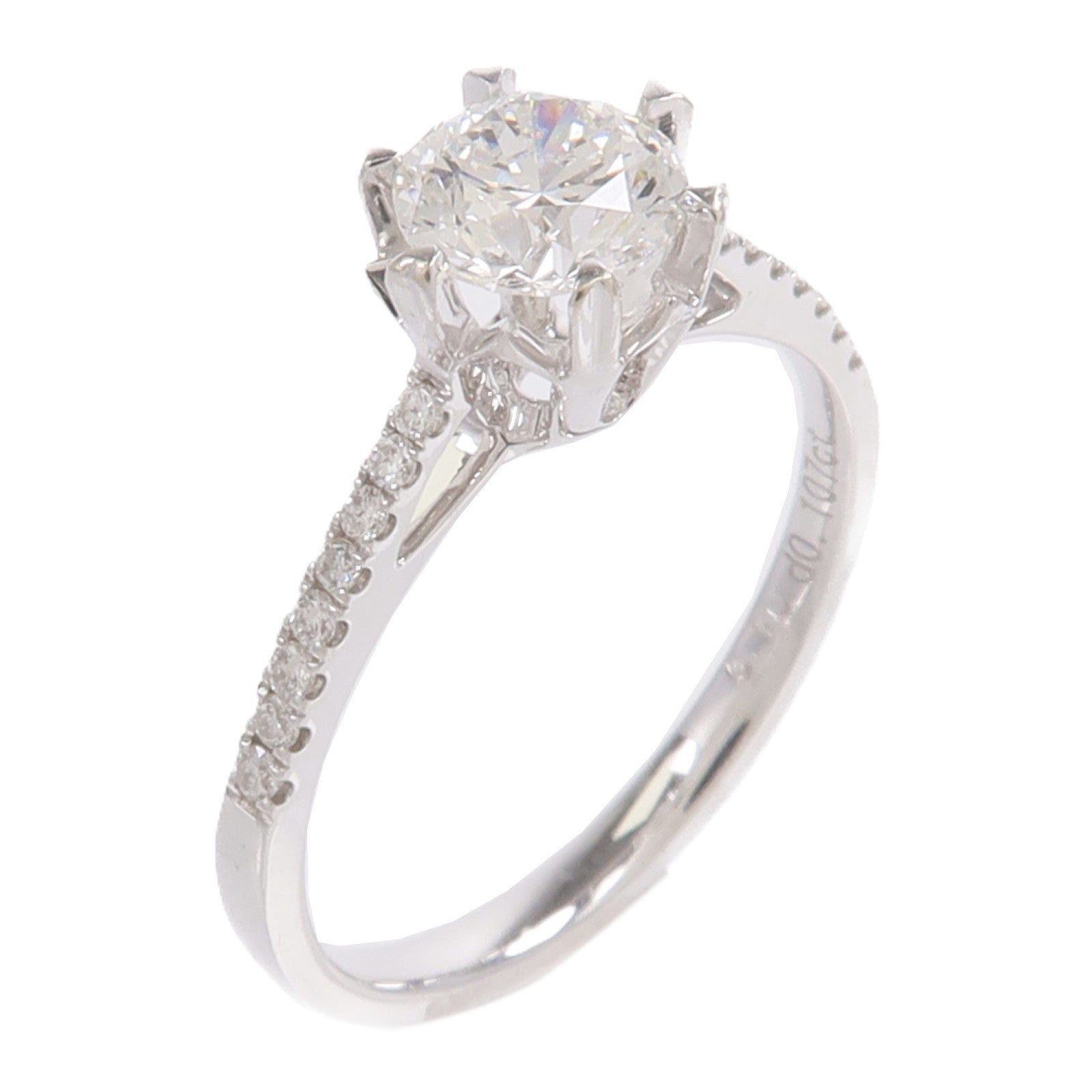 JEWELRY 18K白金Diamond Ring鑽石戒指