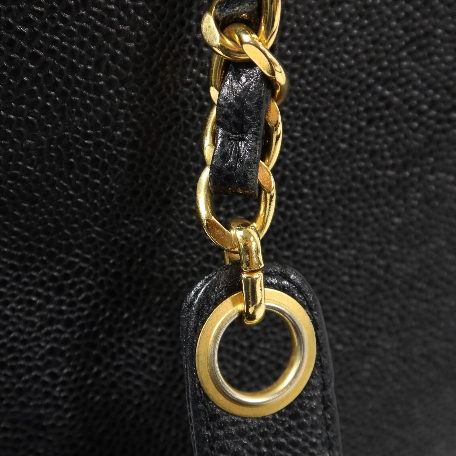 CHANEL 牛皮皮革Vintage Shoulder Bag鏈帶肩背袋