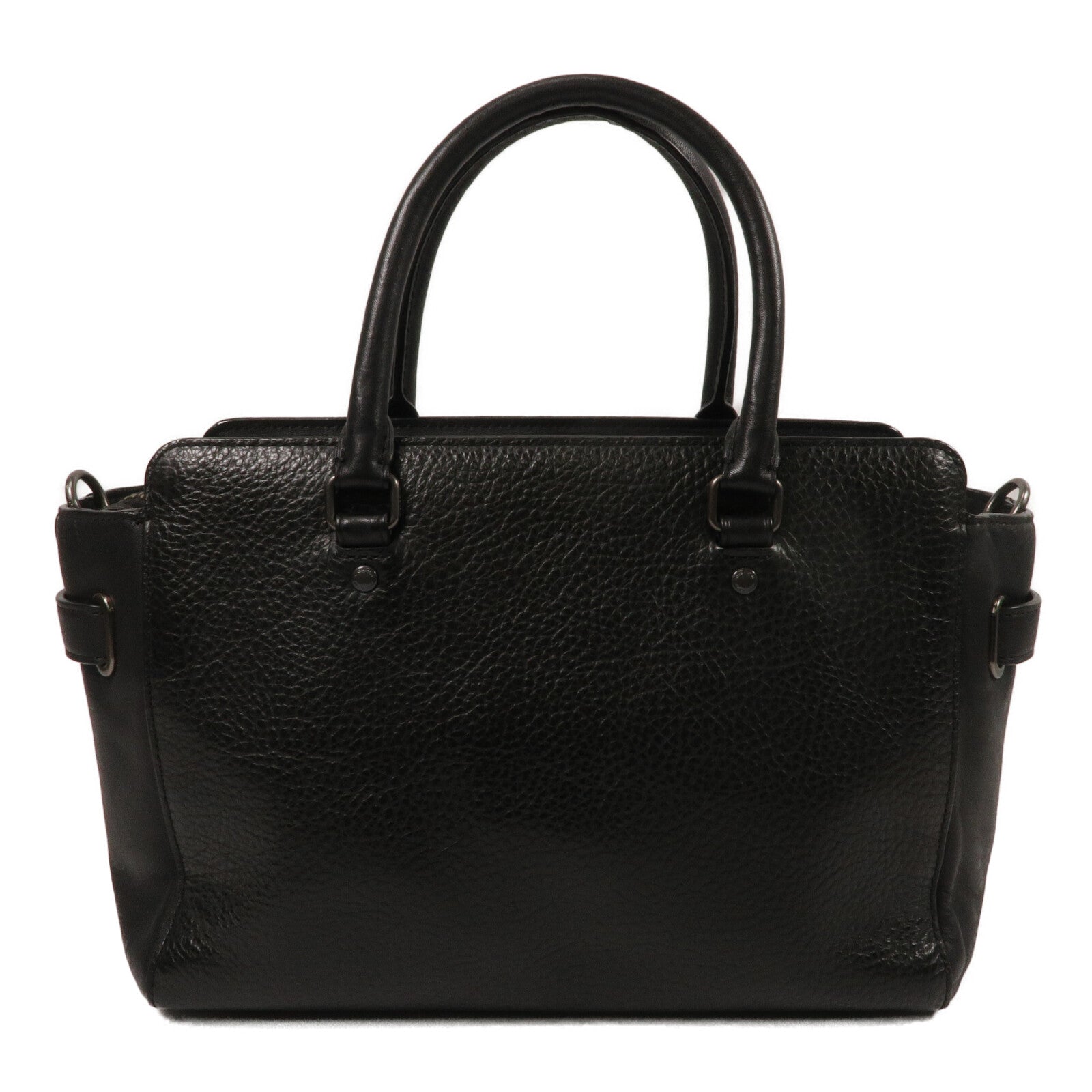 COACH 牛皮皮革2 Way Shoulder手挽肩背兩用袋