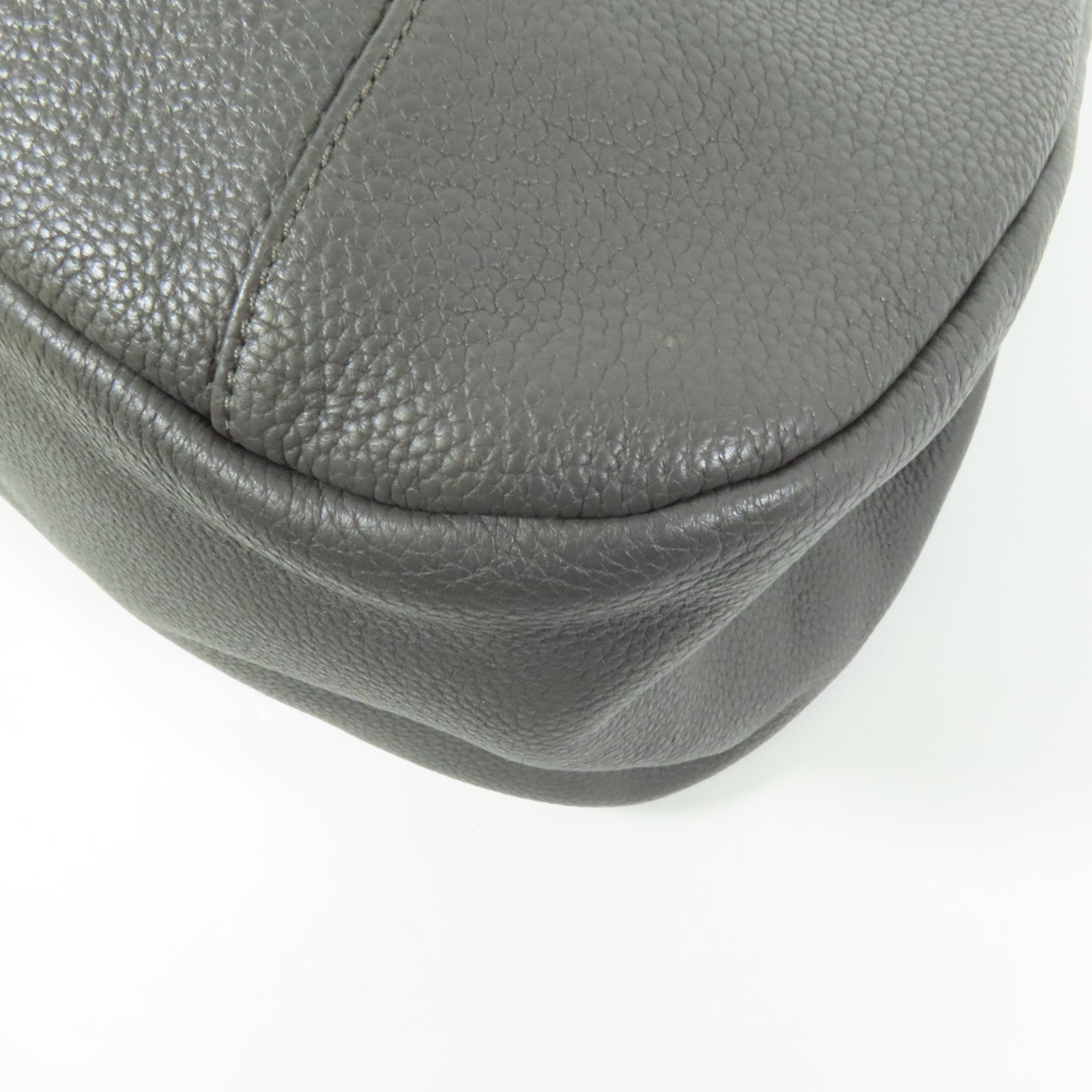 LOEWE 牛皮皮革Tote Bag金扣扣肩背袋