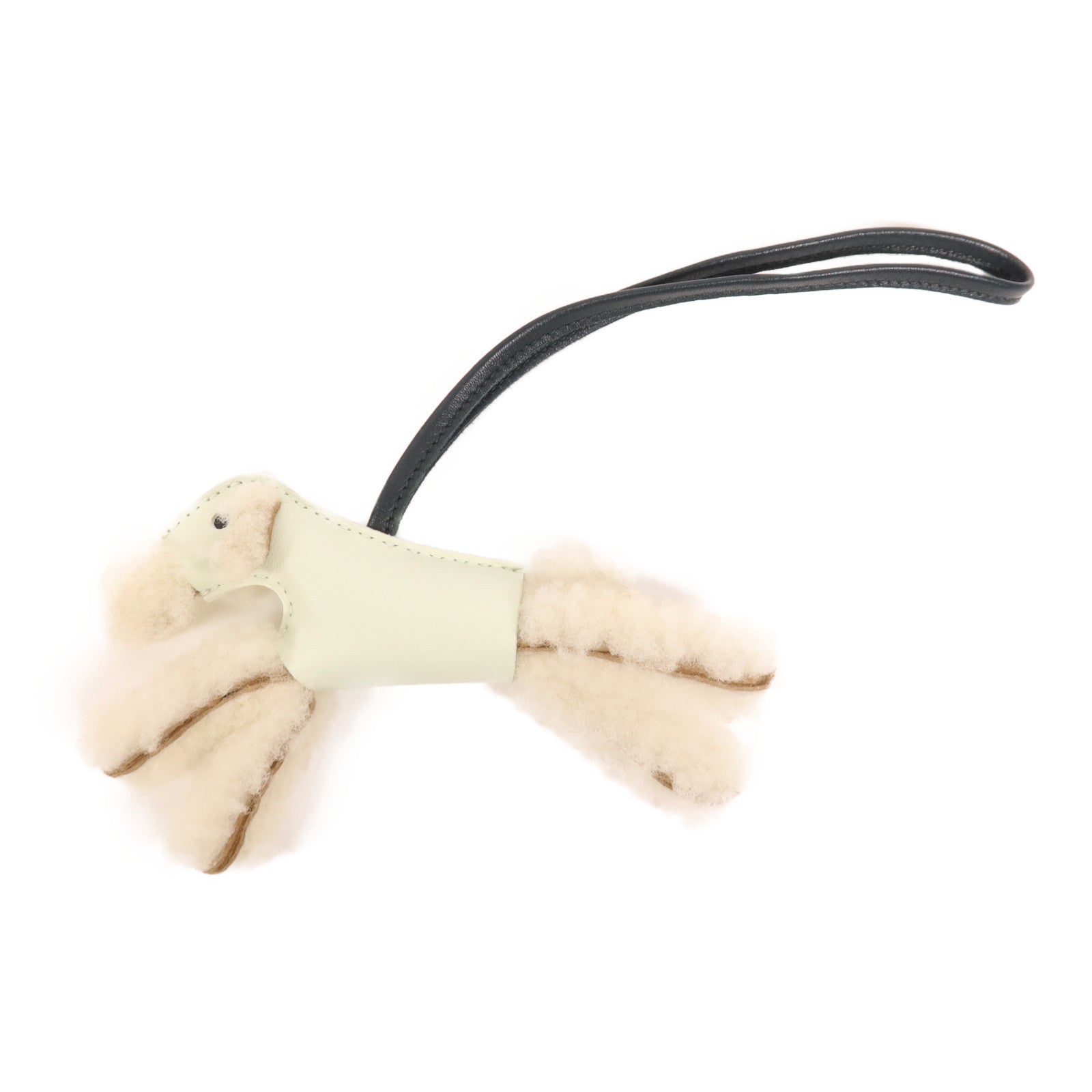 HERMES Milo皮革/羊毛Budy Charm掛飾