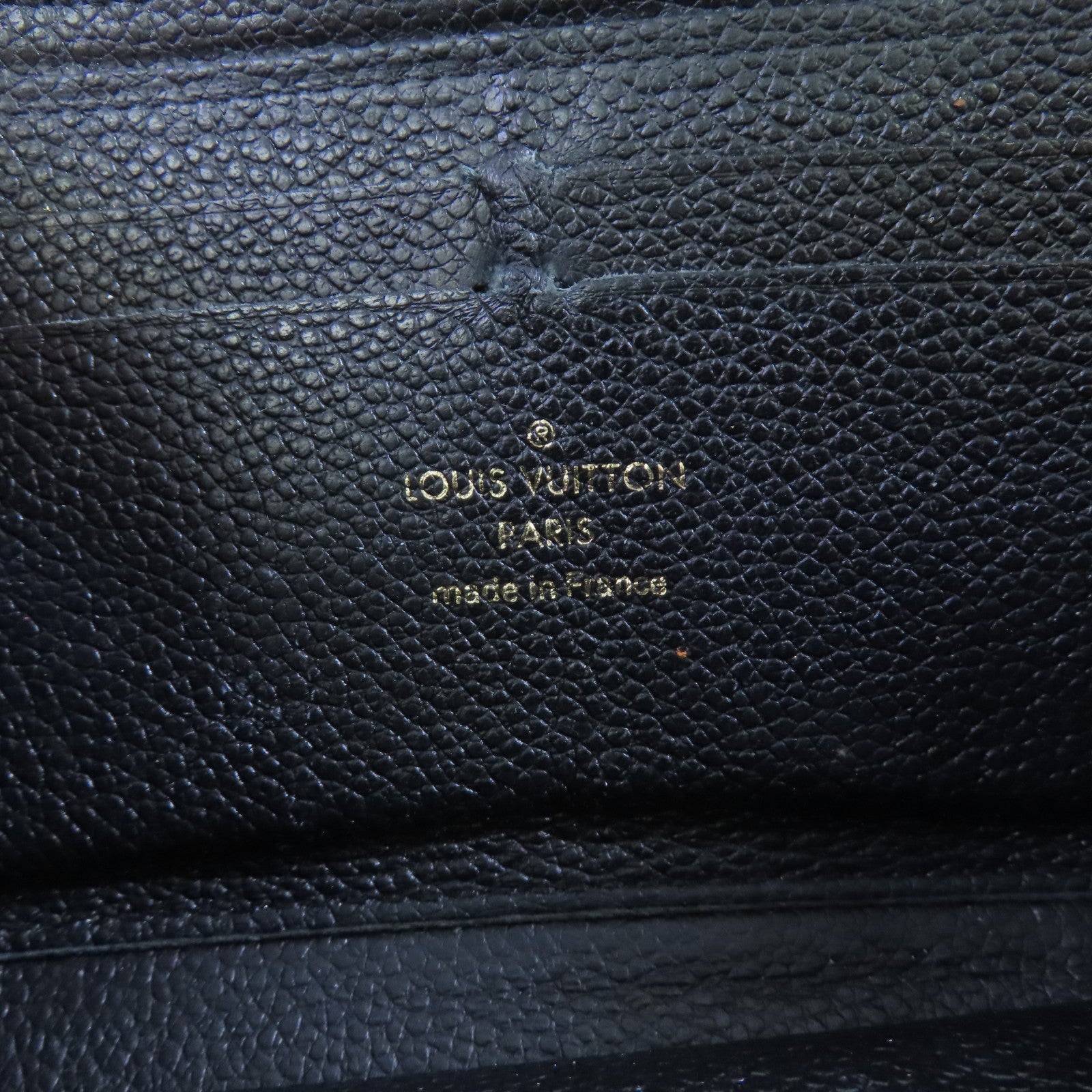 LOUIS VUITTON LV GHW Portefeuille Round Long Wallet M60171 Monogram Empreinte