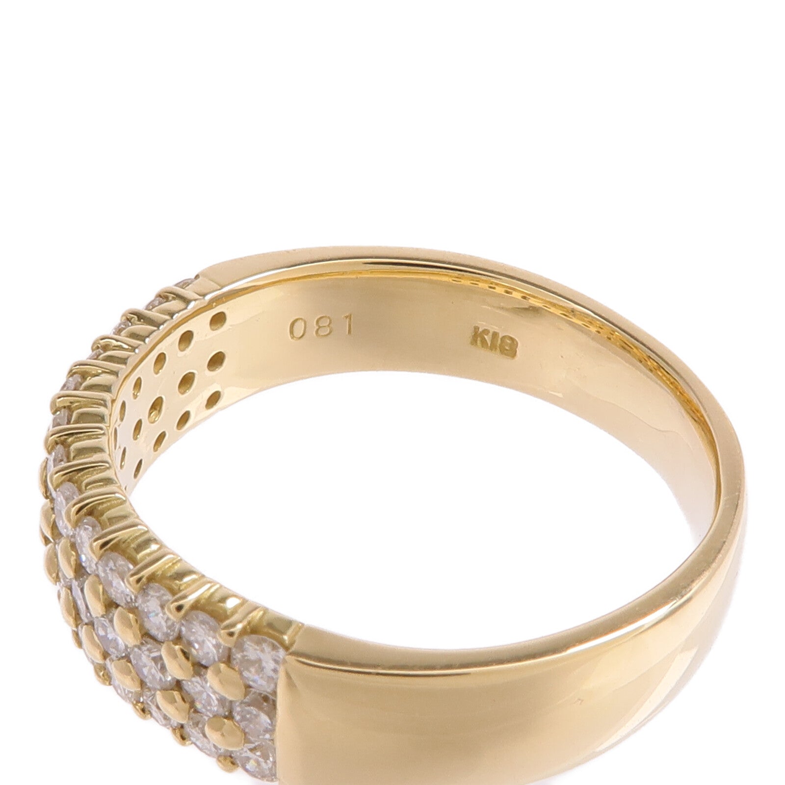 JEWELRY 18K黃金Diamond Ring鑽石戒指US#8