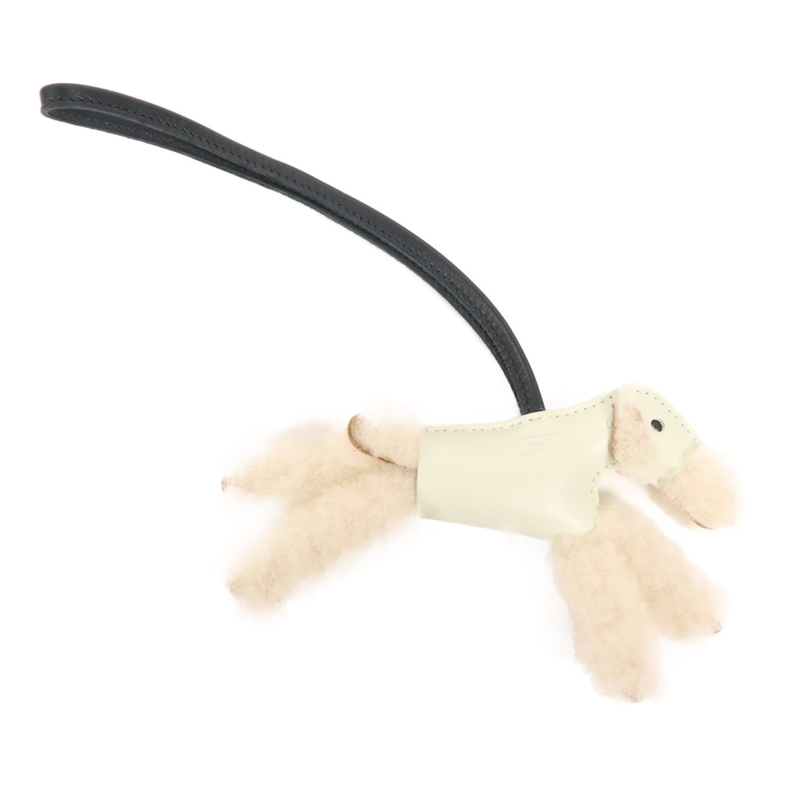 HERMES Milo皮革/羊毛Budy Charm掛飾