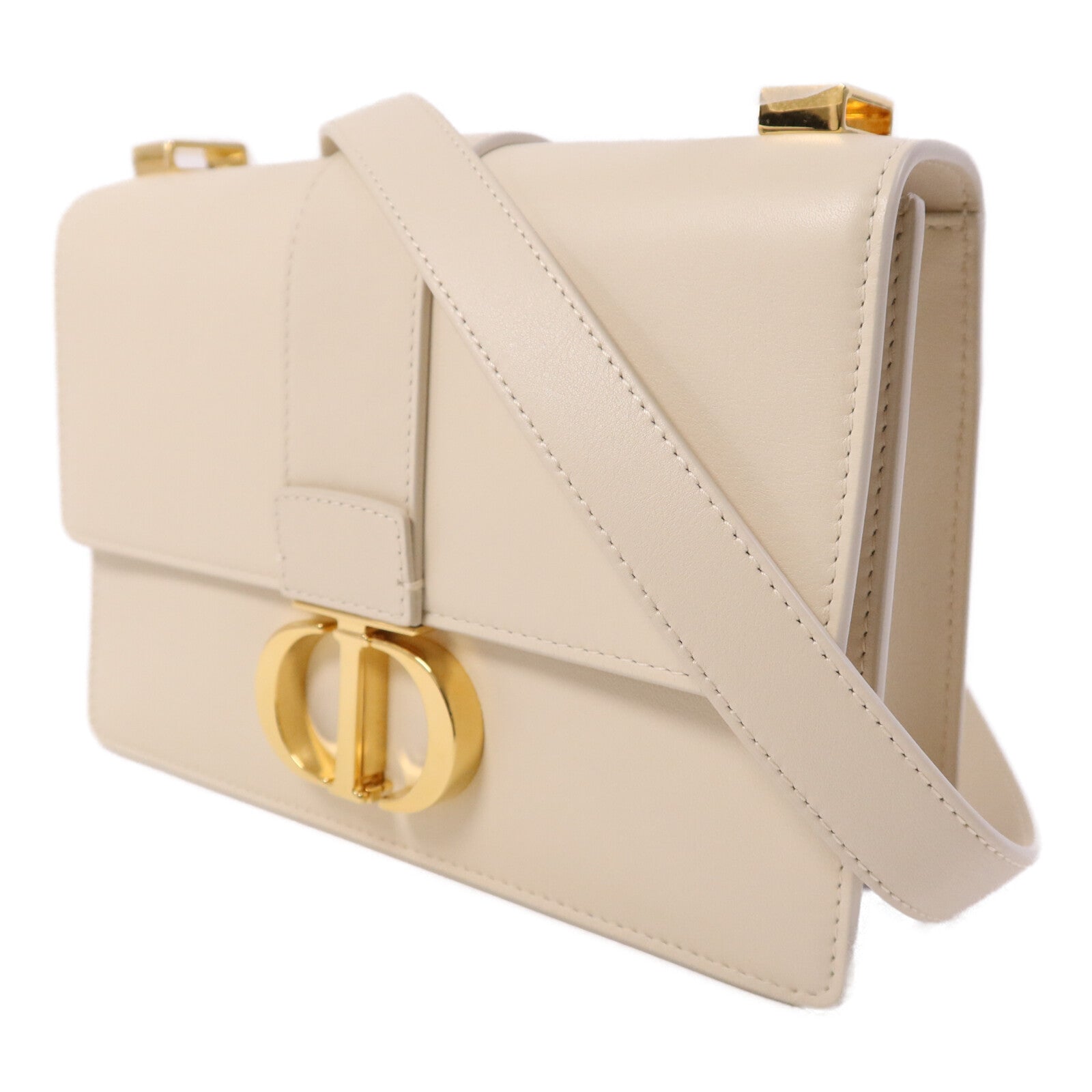Dior 牛皮皮革Small 30 Montaigne金扣肩背袋