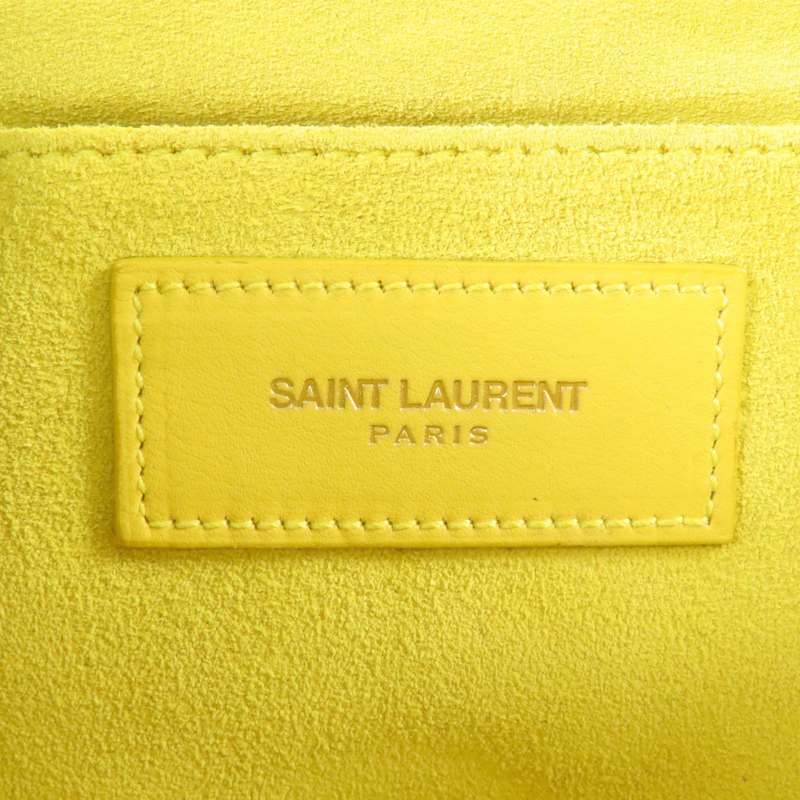 SAINT LAURENT 牛皮皮革Clutch金扣手拿包