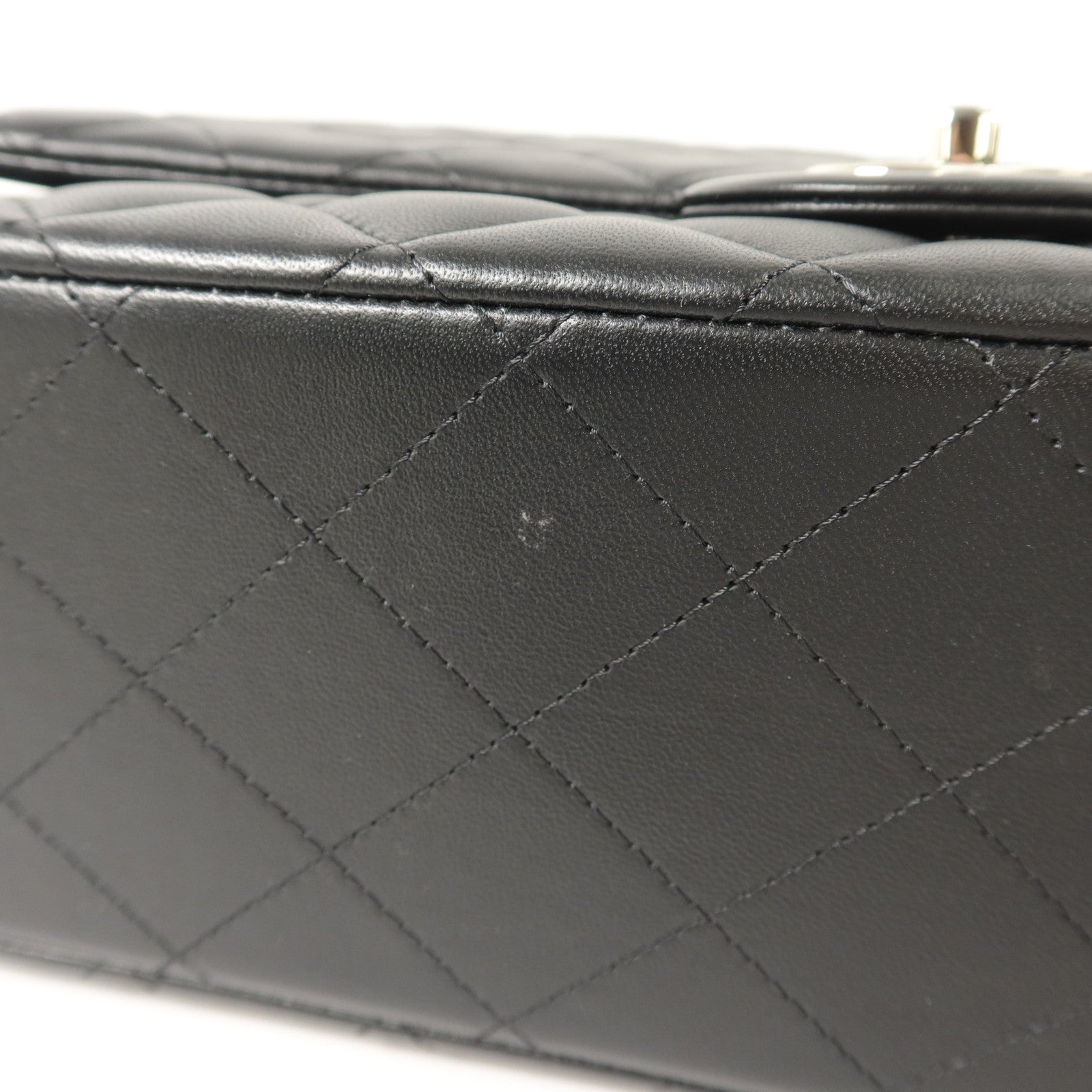 CHANEL 羊皮皮革Maxi Classic鏈帶肩背袋