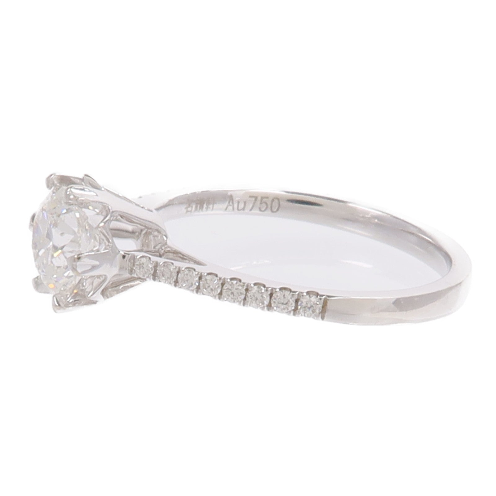 JEWELRY 18K白金Diamond Ring鑽石戒指