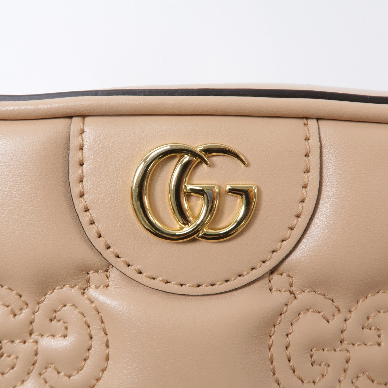 GUCCI 牛皮皮革Matelasse Shoulder Bag肩背袋