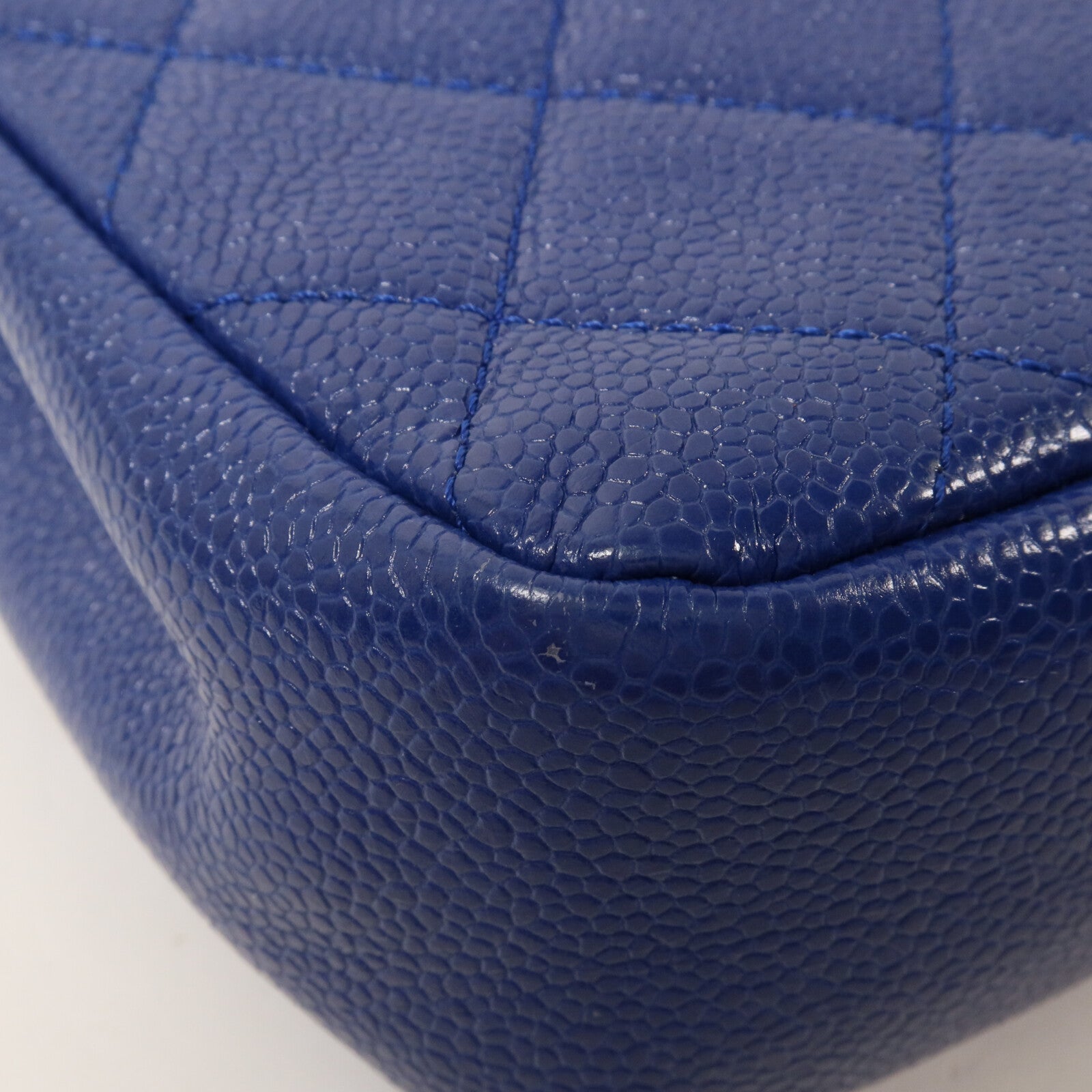 CHANEL 牛皮皮革Mini Square Flap Bag鏈帶肩背袋