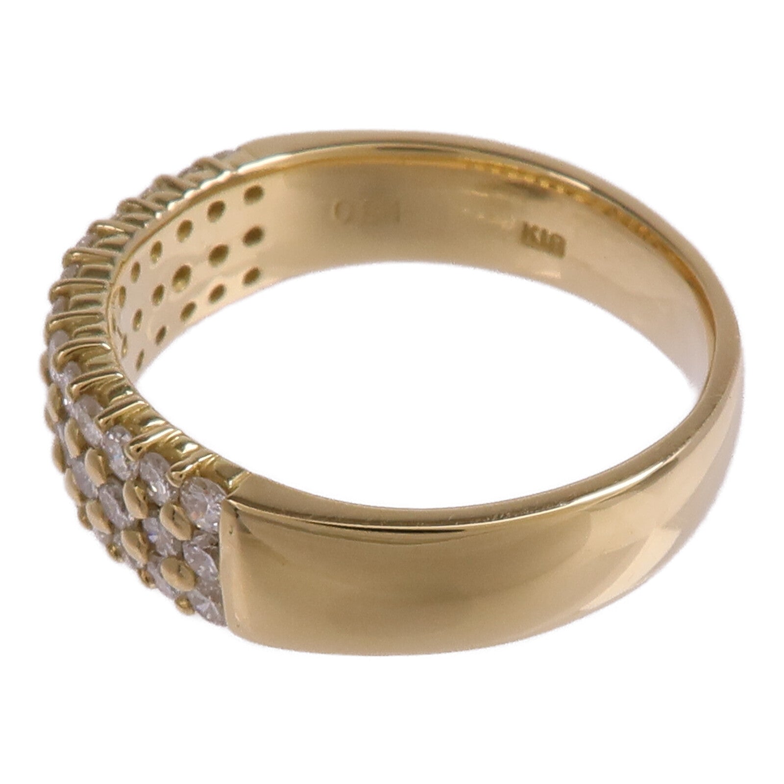 JEWELRY 18K黃金Diamond Ring鑽石戒指US#8