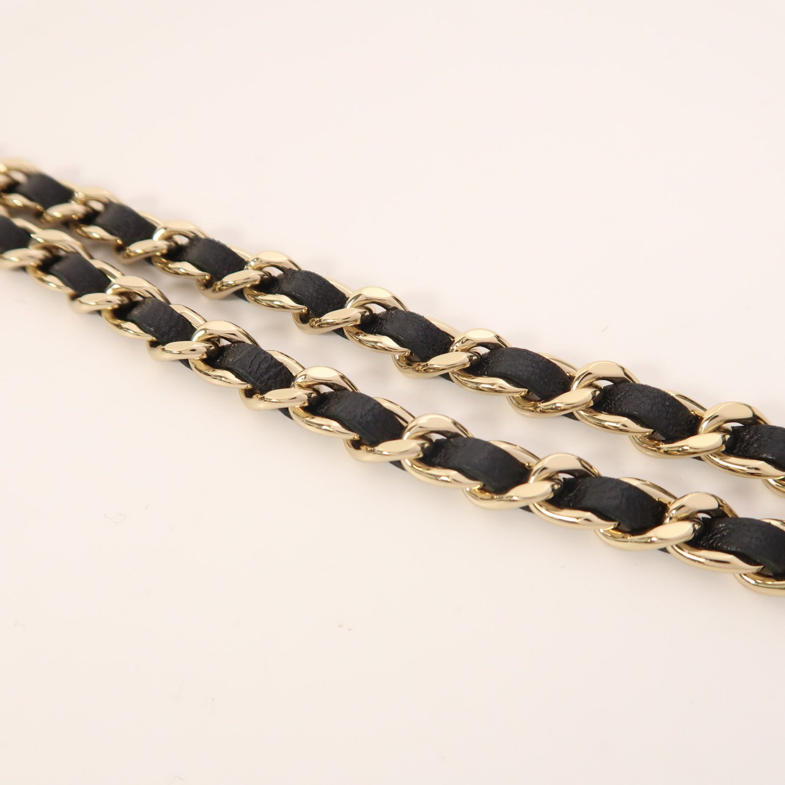 CHANEL 羊皮皮革Chain Shoulder Bag金扣鏈帶肩背袋