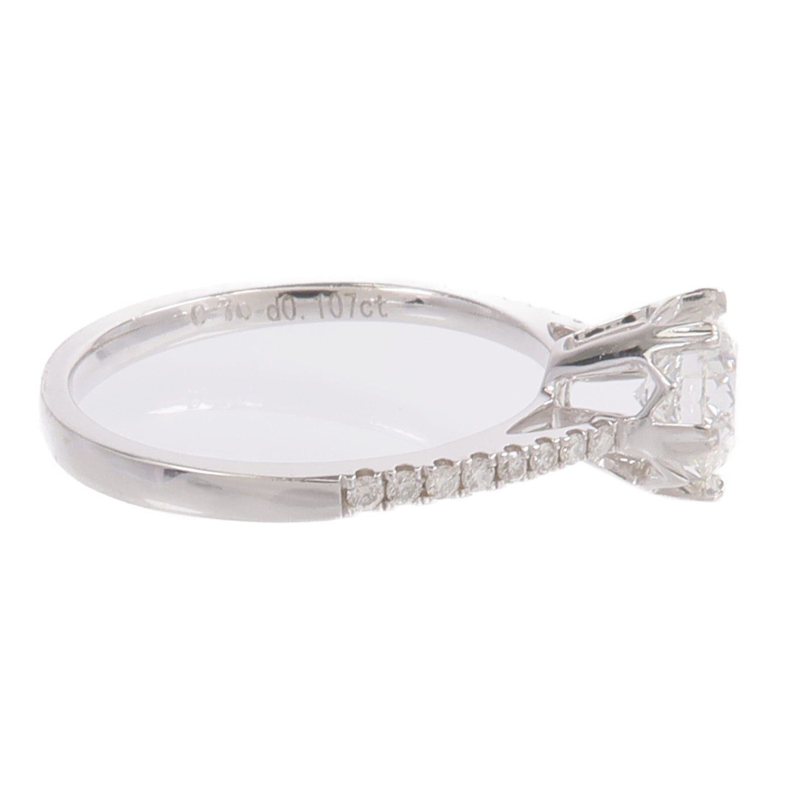 JEWELRY 18K白金Diamond Ring鑽石戒指
