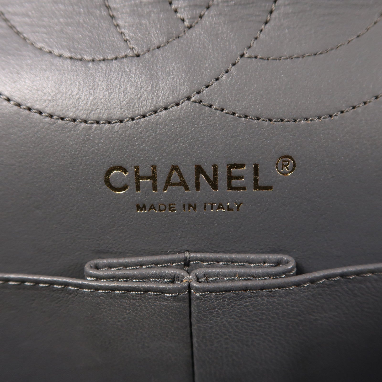 CHANEL 牛皮皮革Chanel 2.55 Reissue金扣鏈帶肩背袋