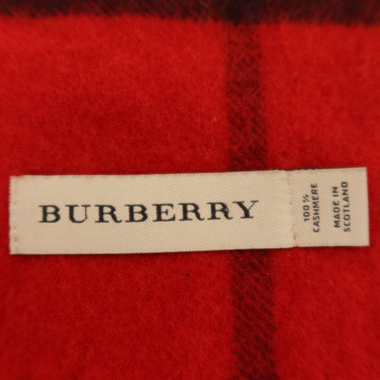 BURBERRY 羊絨Scarf 168x30cm圍巾