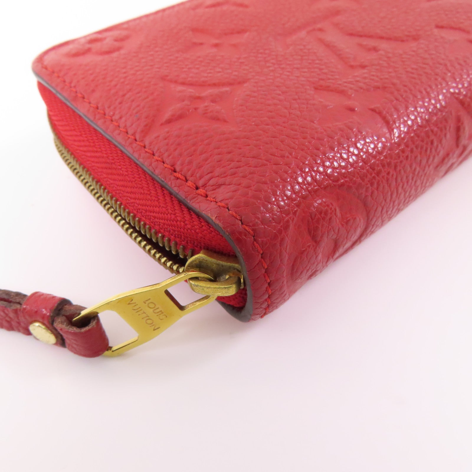 LOUIS VUITTON Monogram Empreinte Zippy Coin Purse金扣零錢包