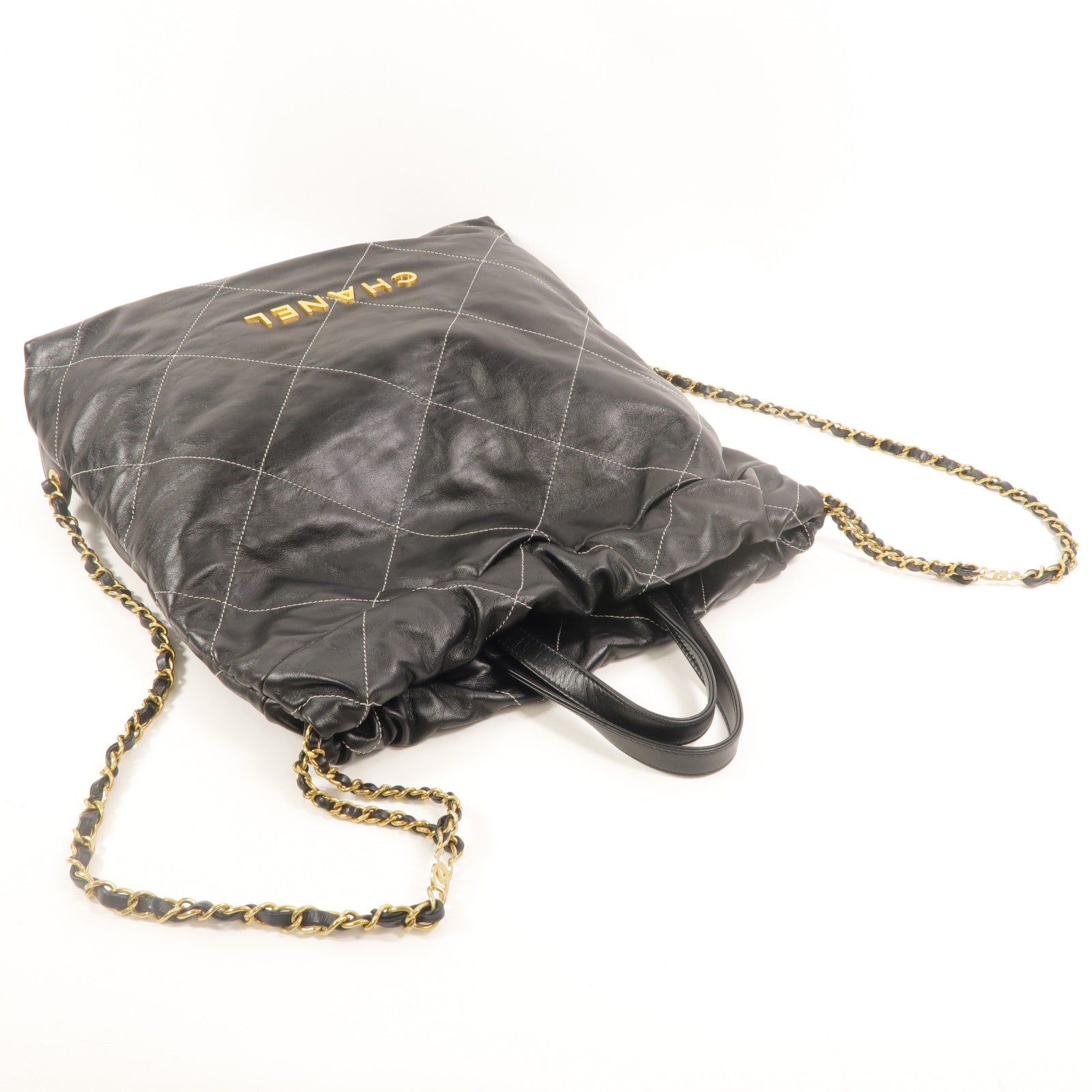 CHANEL 牛皮皮革Chanel 22 Backpack背包