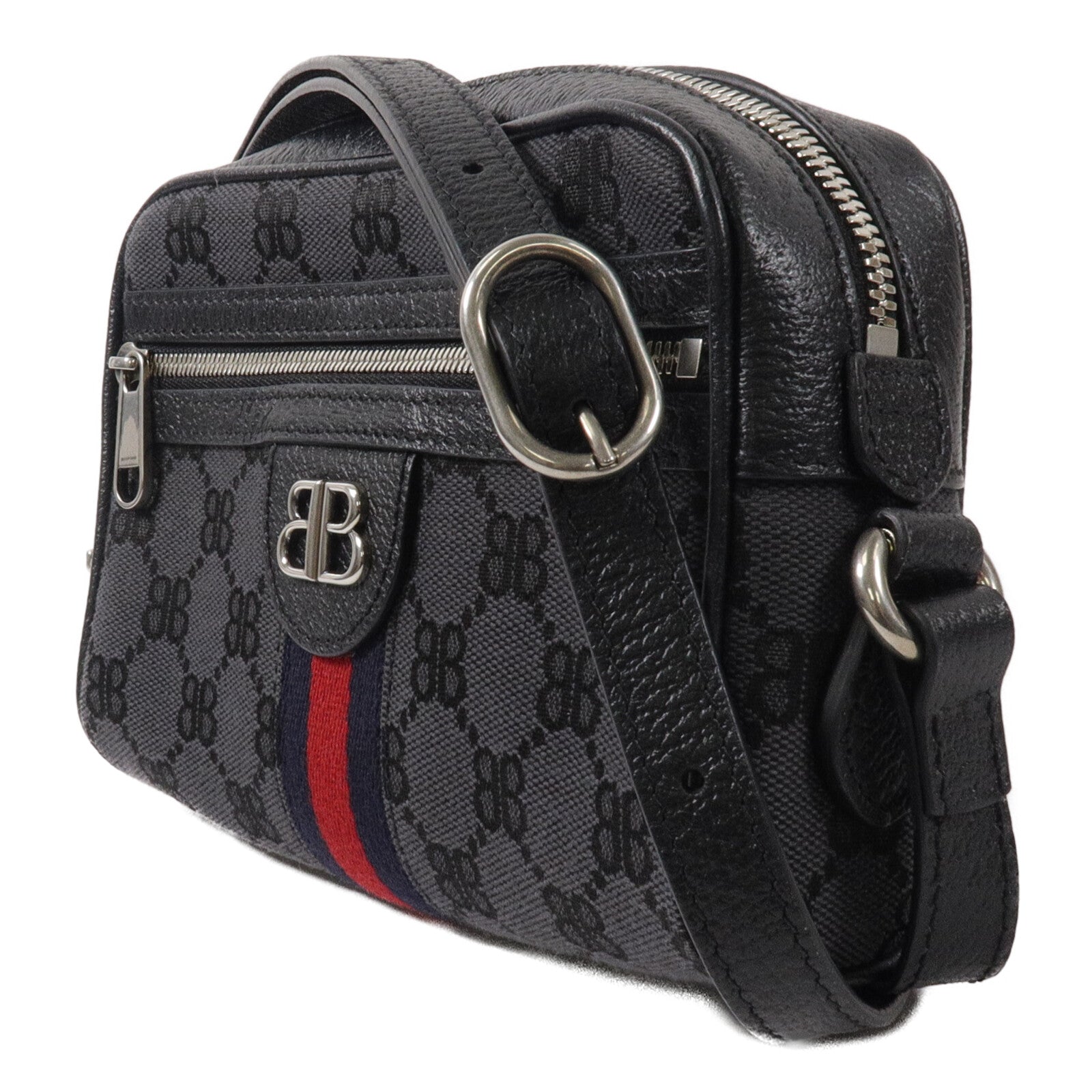 BALENCIAGA 帆布Balenciaga X Gucci Shoulder Bag肩背袋