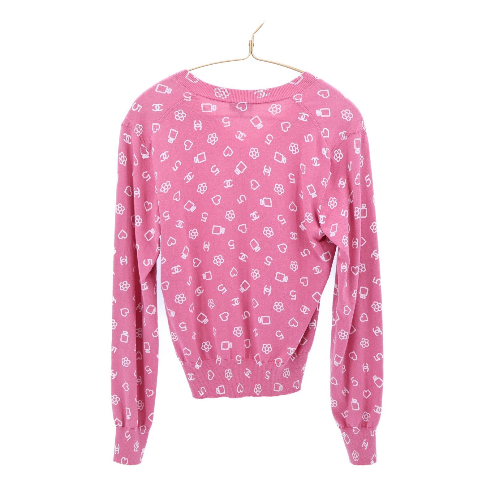 CHANEL Cotton Look 38 Knitted Sweater針織