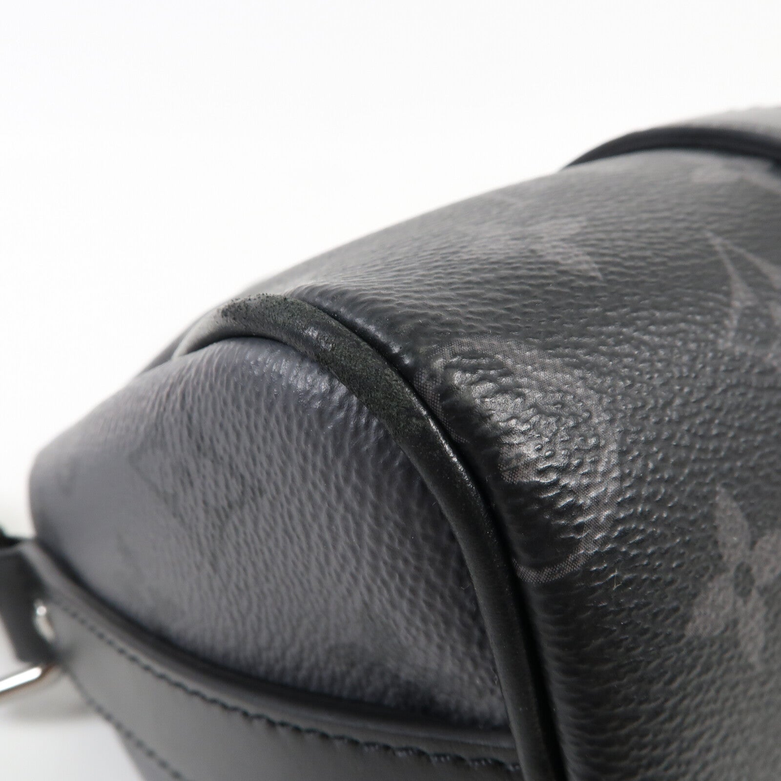 LOUIS VUITTON Monogram Keepall Bandouliere 25銀扣手挽肩背兩用袋