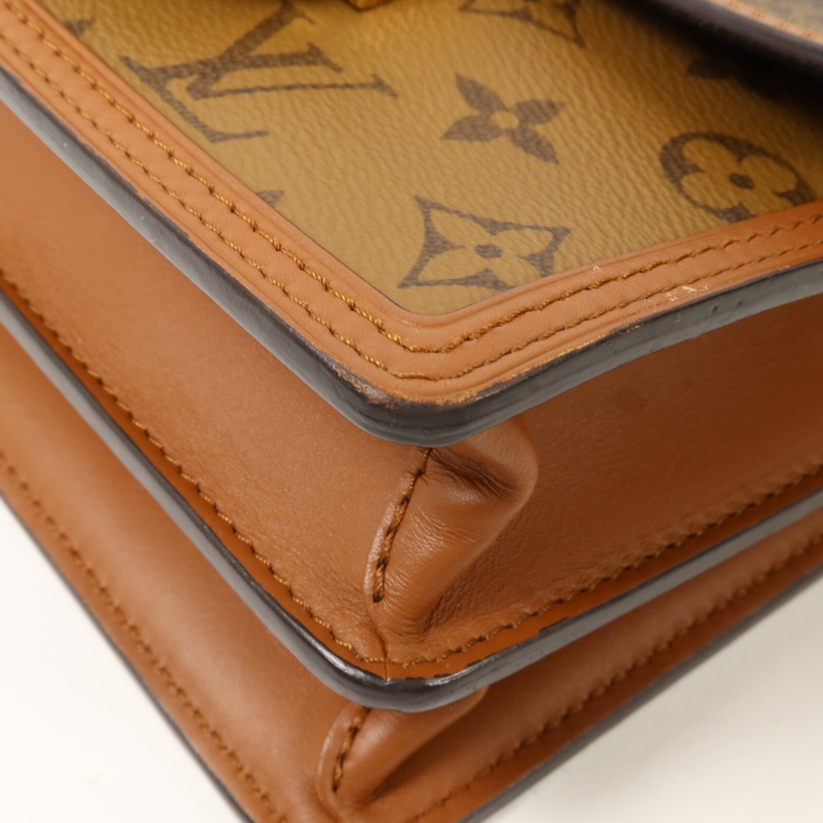LOUIS VUITTON Monogram Reverse Mini Dauphine肩背袋