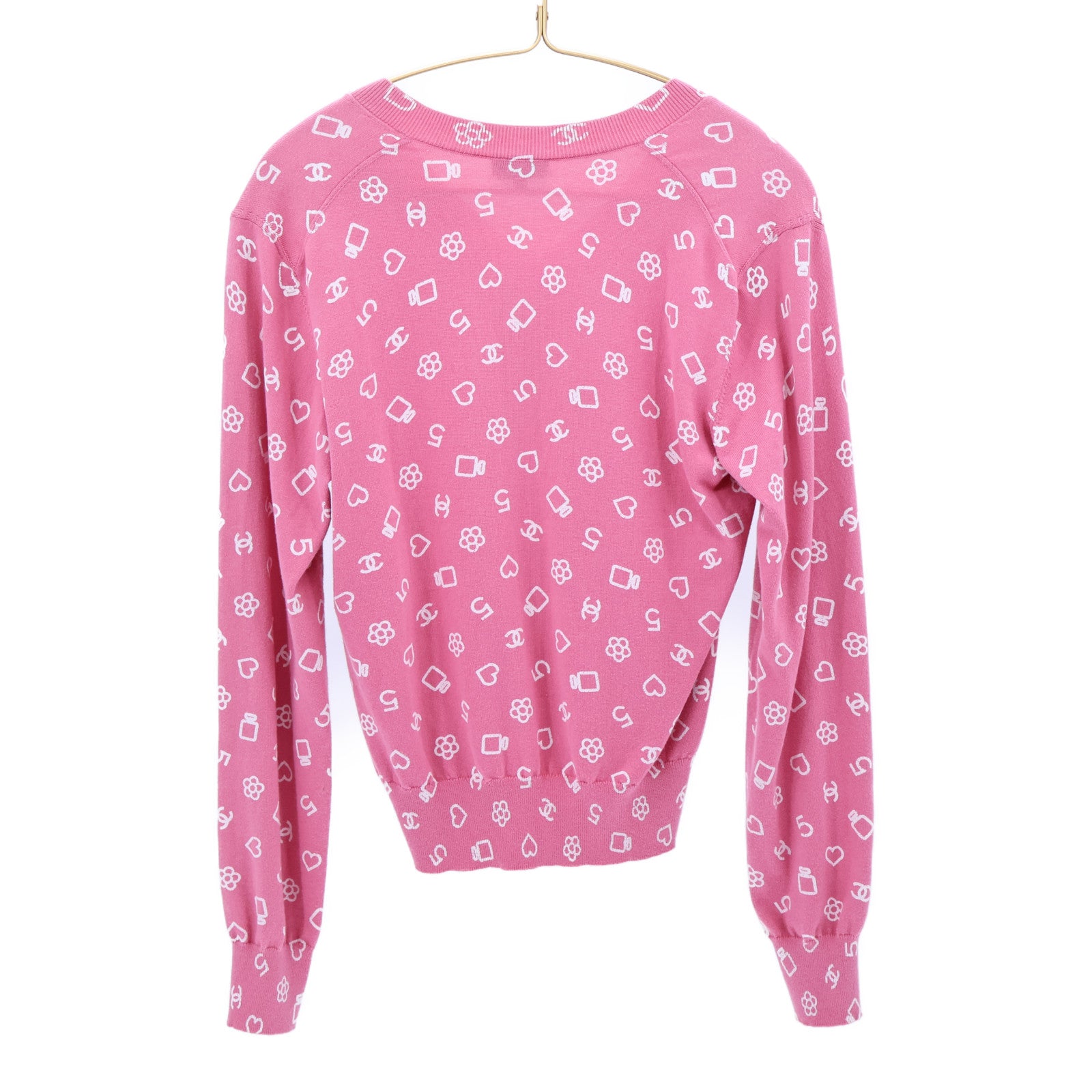 CHANEL Cotton Look 38 Knitted Sweater針織