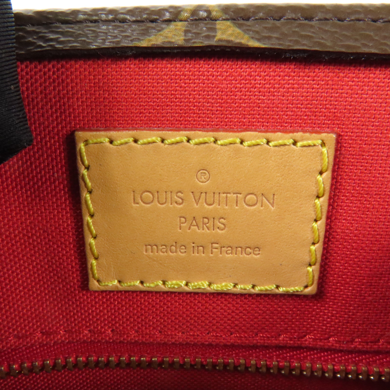 LOUIS VUITTON Monogram Sac Plat BB金扣手挽肩背兩用袋