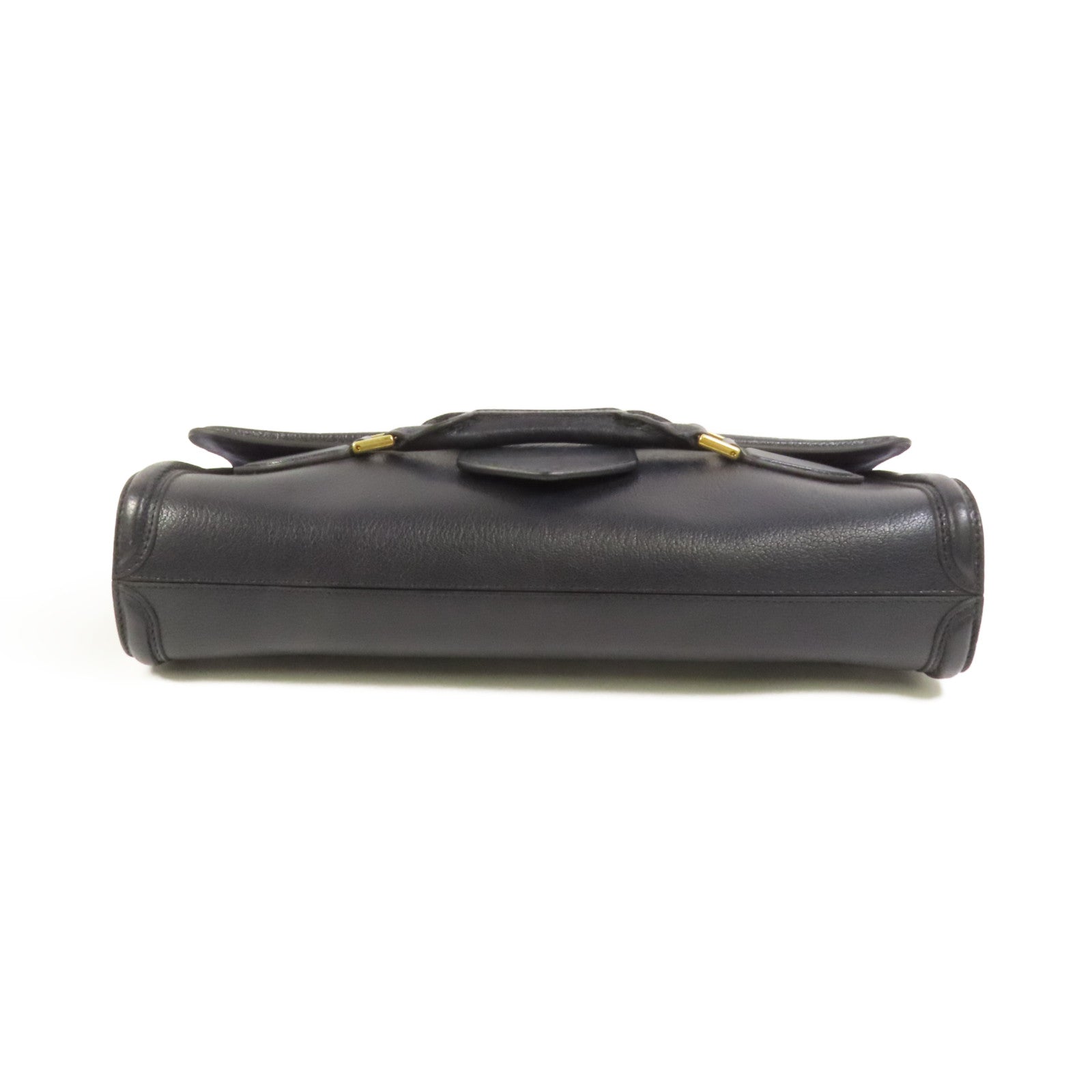 Alexander McQueen 牛皮皮革McQueen Clutch Bag金扣手提包