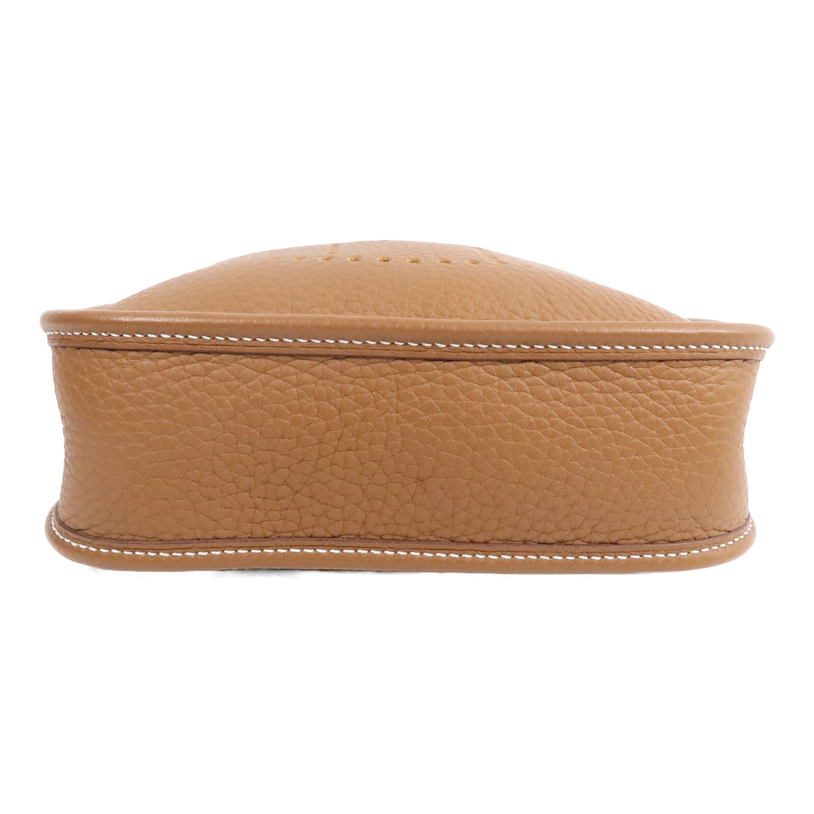 HERMES Clemence皮革Evelyne TPM肩背袋Gold