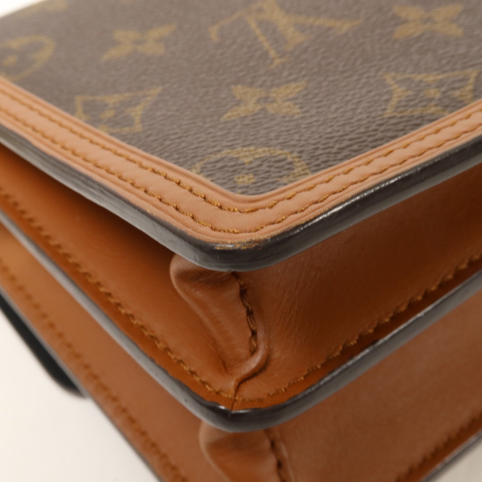 LOUIS VUITTON Monogram Reverse Mini Dauphine肩背袋
