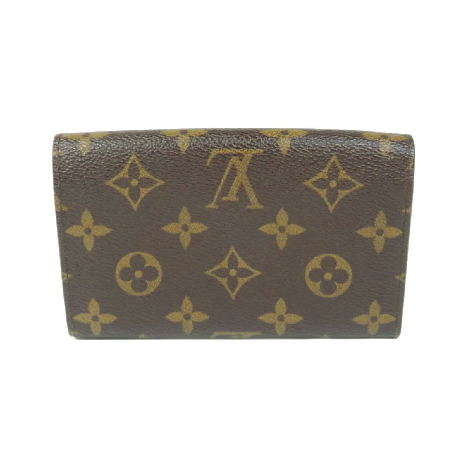 LOUIS VUITTON Monogram Porte Monnaie Billets Tresor金扣長錢包