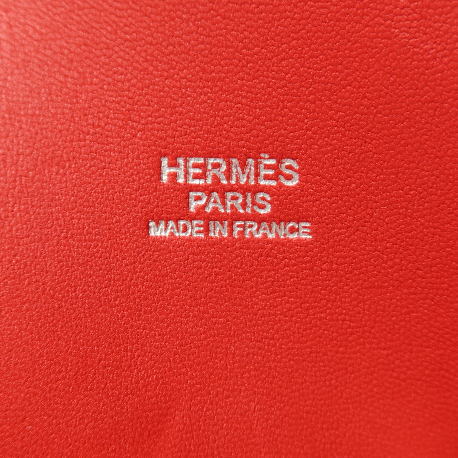 HERMES Epsom皮革Bolide 27銀扣手挽肩背兩用袋Rouge Casaque