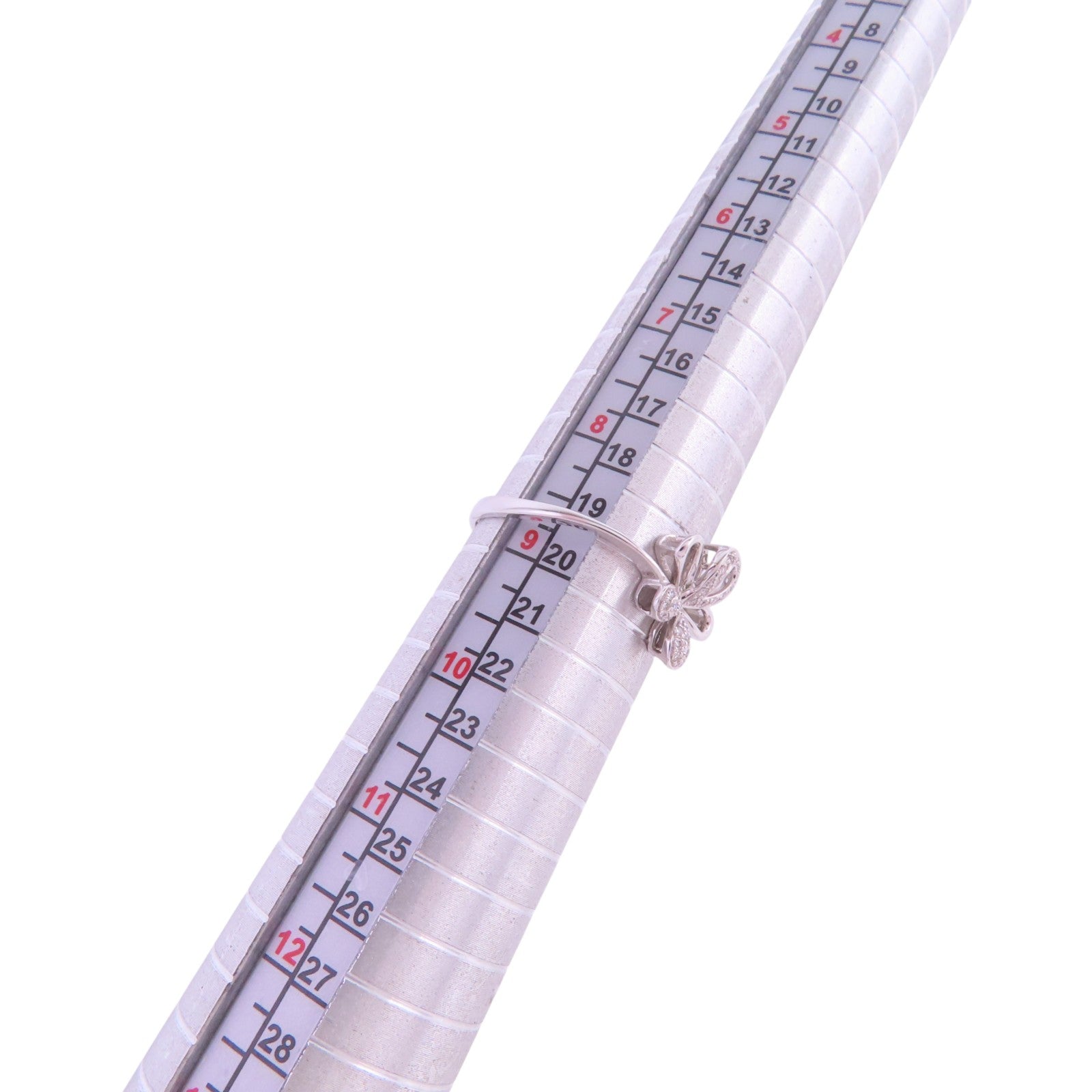 JEWELRY 14K白金Diamond Ring鑽石戒指US#8.75