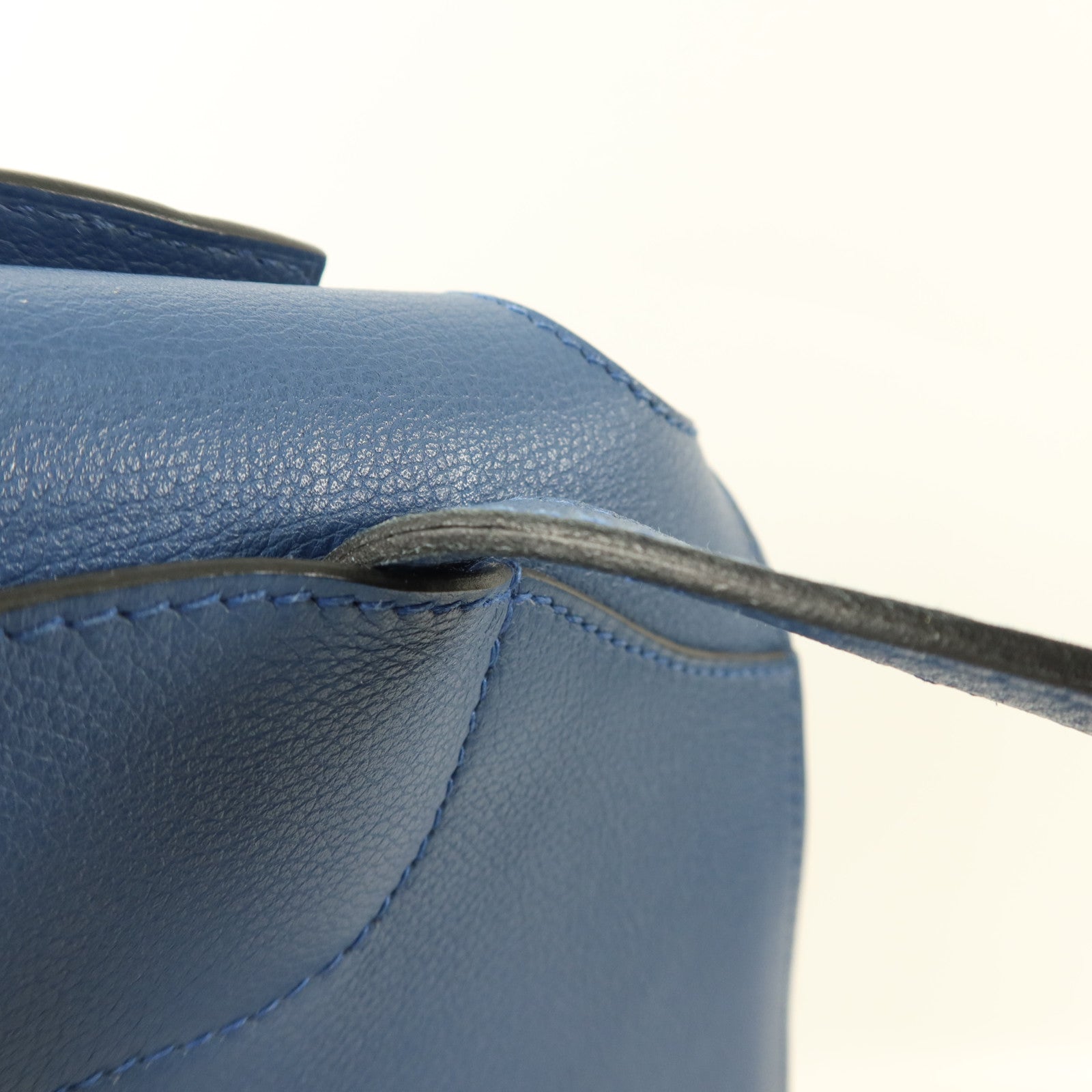 HERMES Evercolor皮革Sac A Dos GR24銀扣背包Bleu Brighton