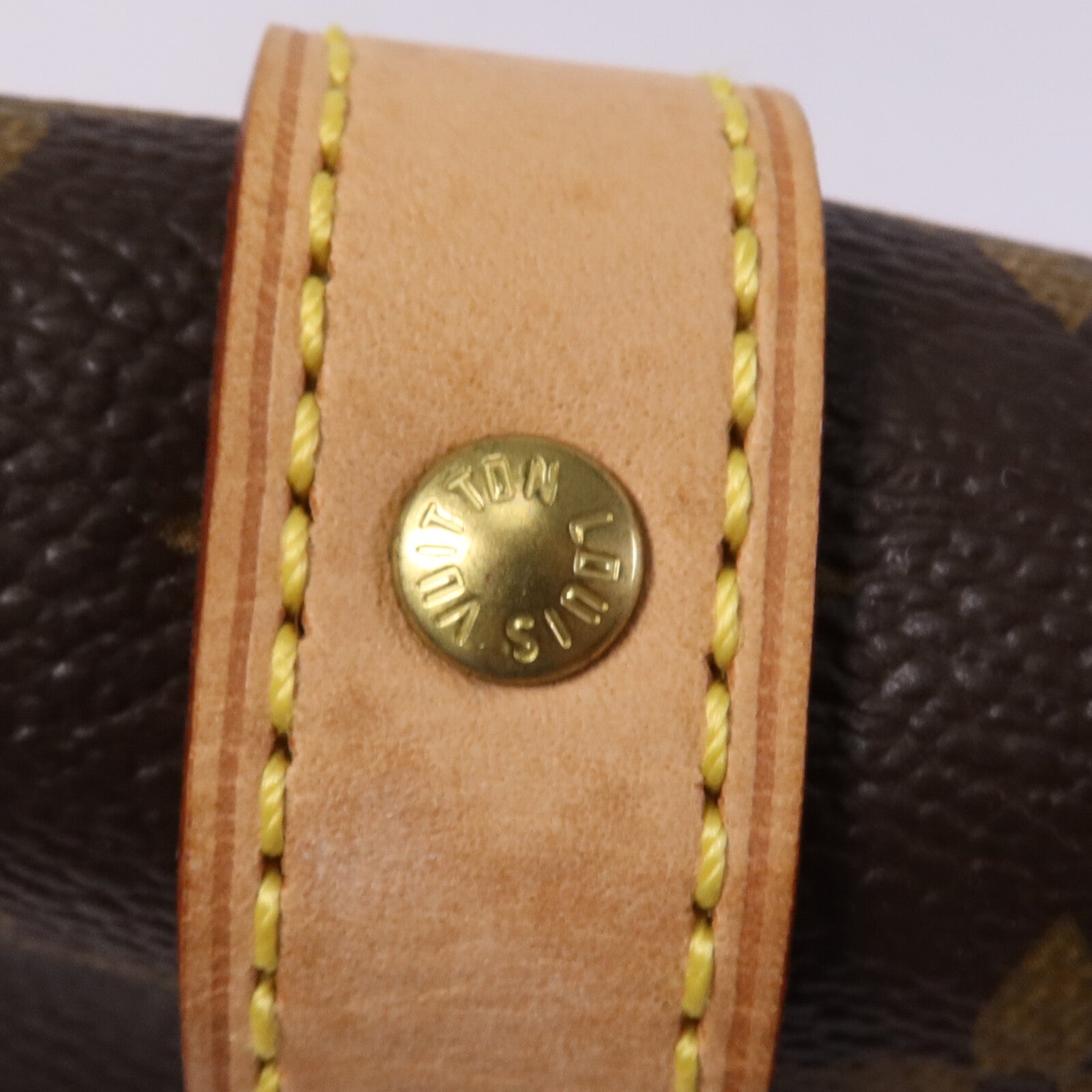 LOUIS VUITTON Monogram Saumur BB金扣手挽肩背兩用袋