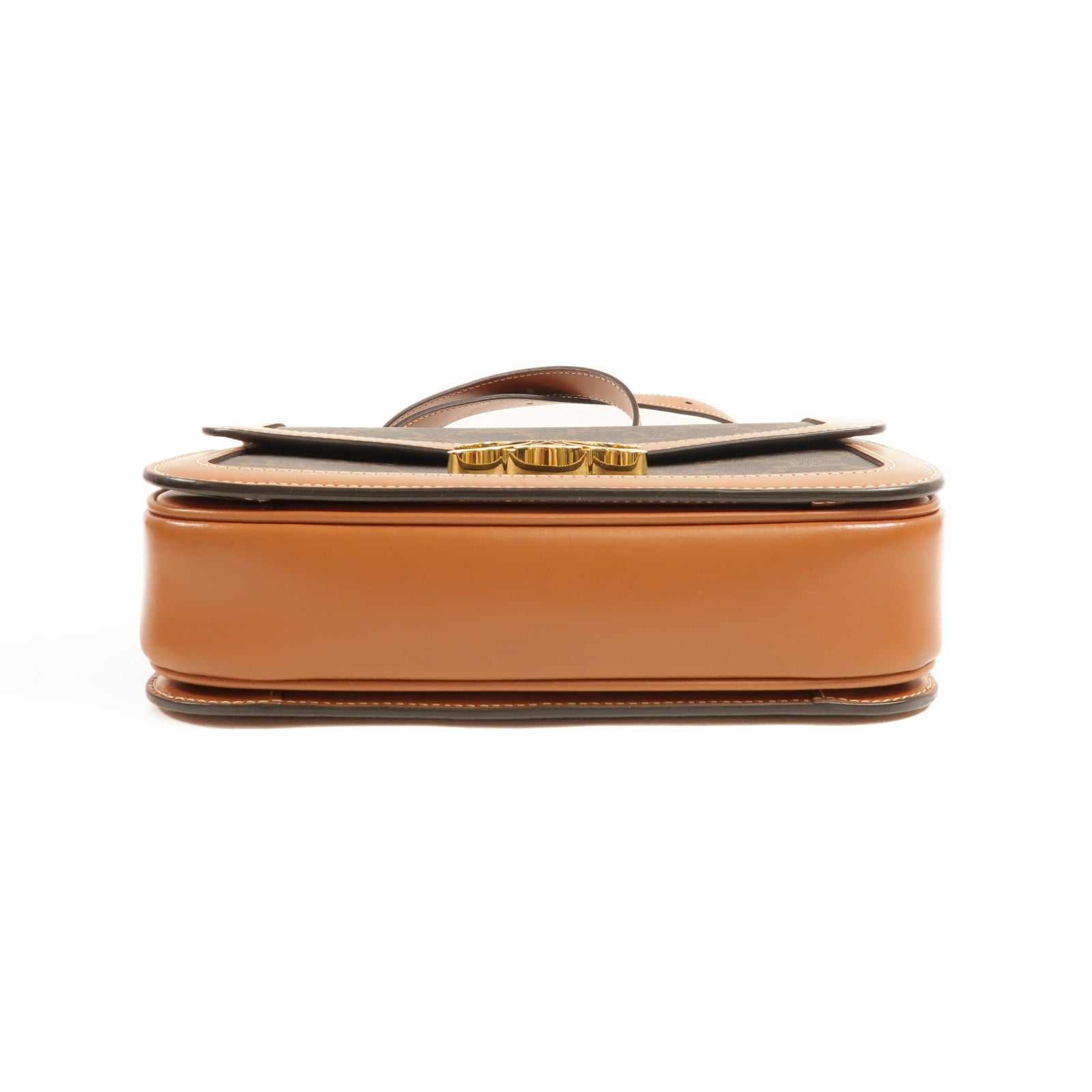 CELINE 塗層帆布Classique Triomphe肩背袋