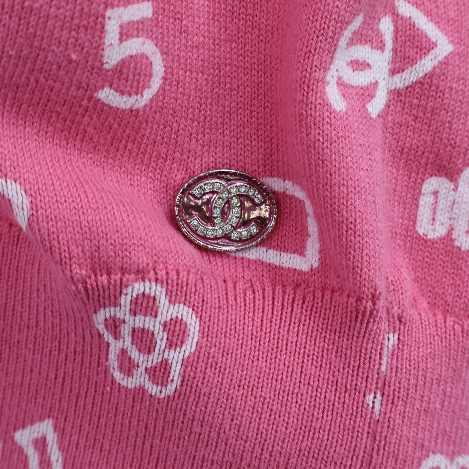 CHANEL Cotton Look 38 Knitted Sweater針織