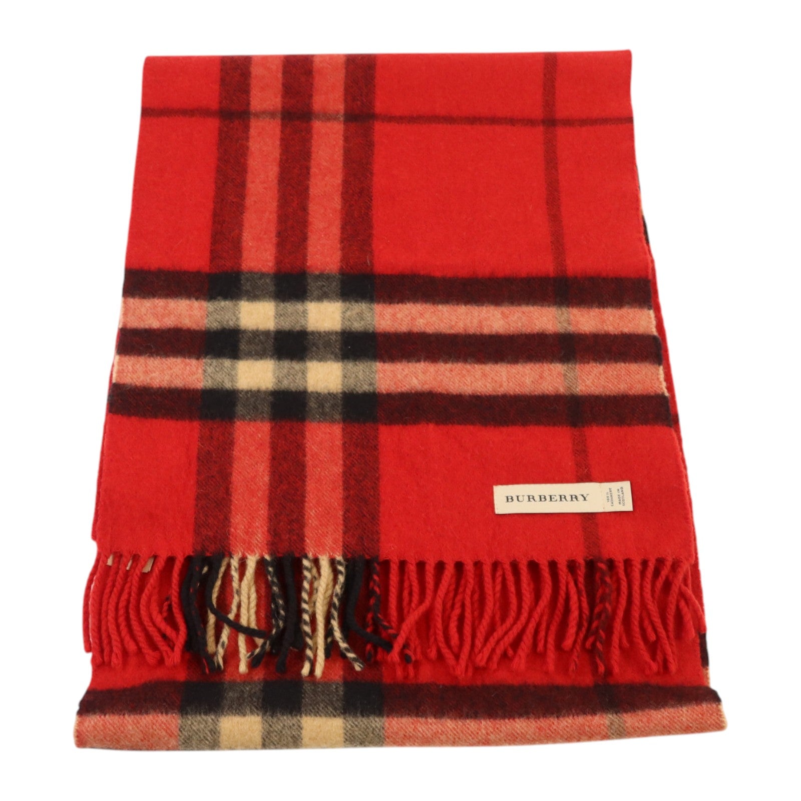 BURBERRY 羊絨Scarf 168x30cm圍巾
