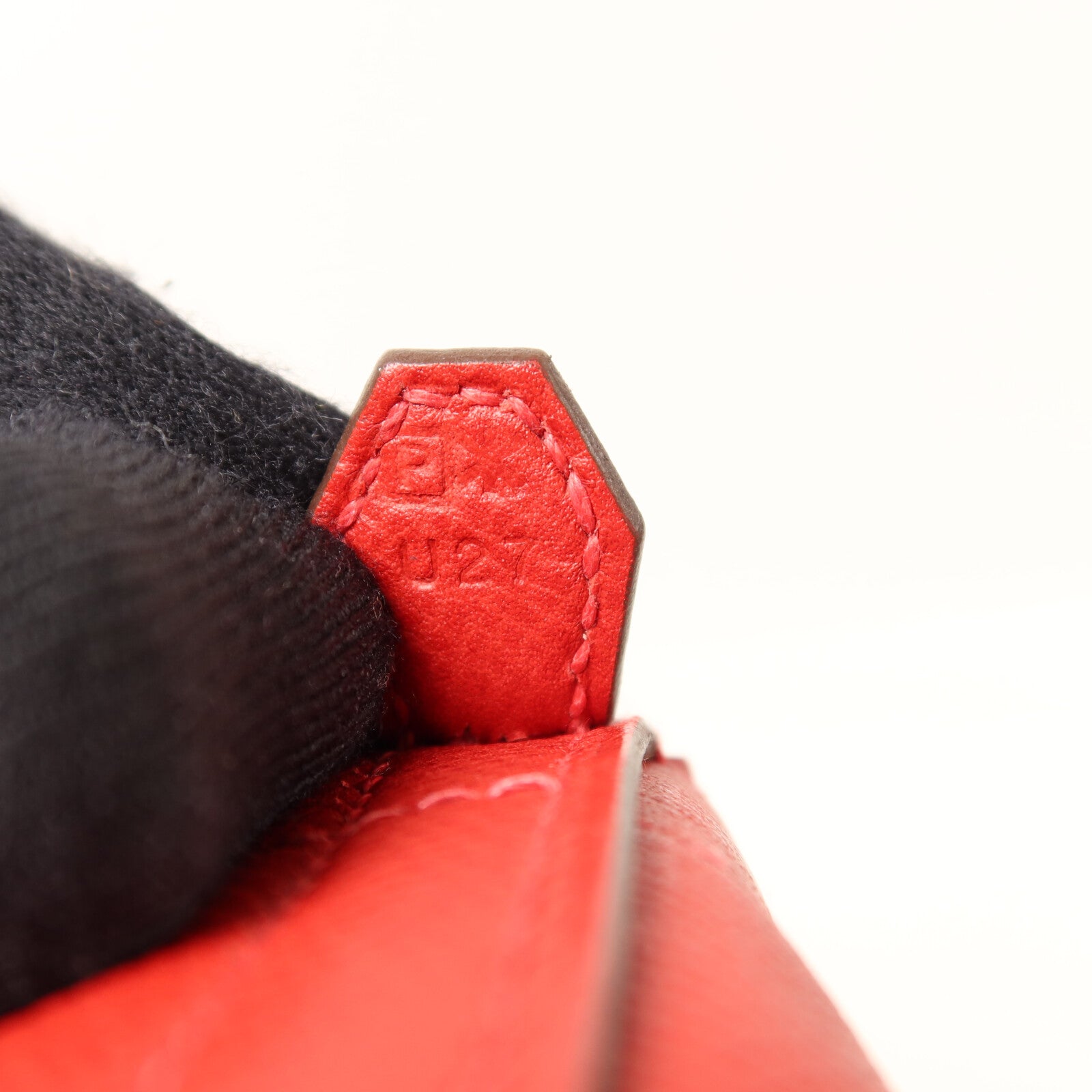 HERMES Epsom皮革Bolide 27銀扣手挽肩背兩用袋Rouge Casaque