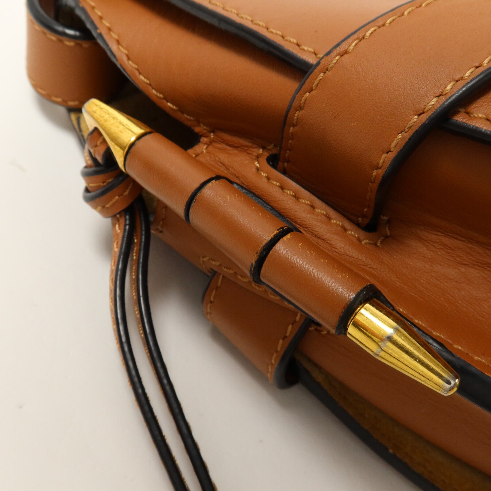 LOEWE 牛皮皮革Small Gate肩背袋