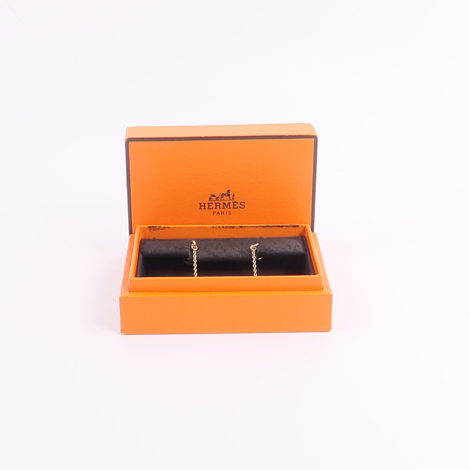HERMES 18K玫瑰金Farandole Earrings耳環