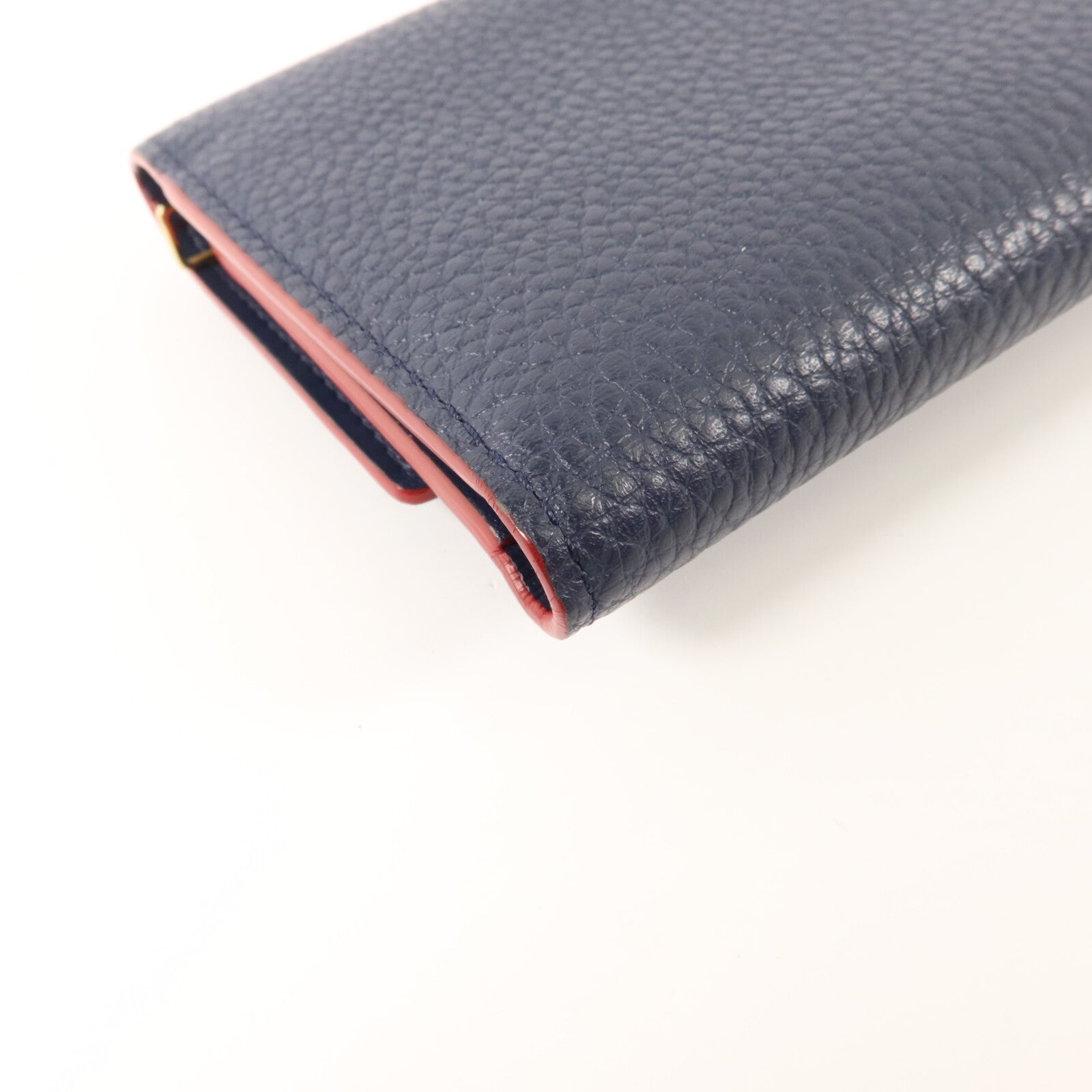 LOUIS VUITTON Taurillon Capucines Compact Wallet錢包