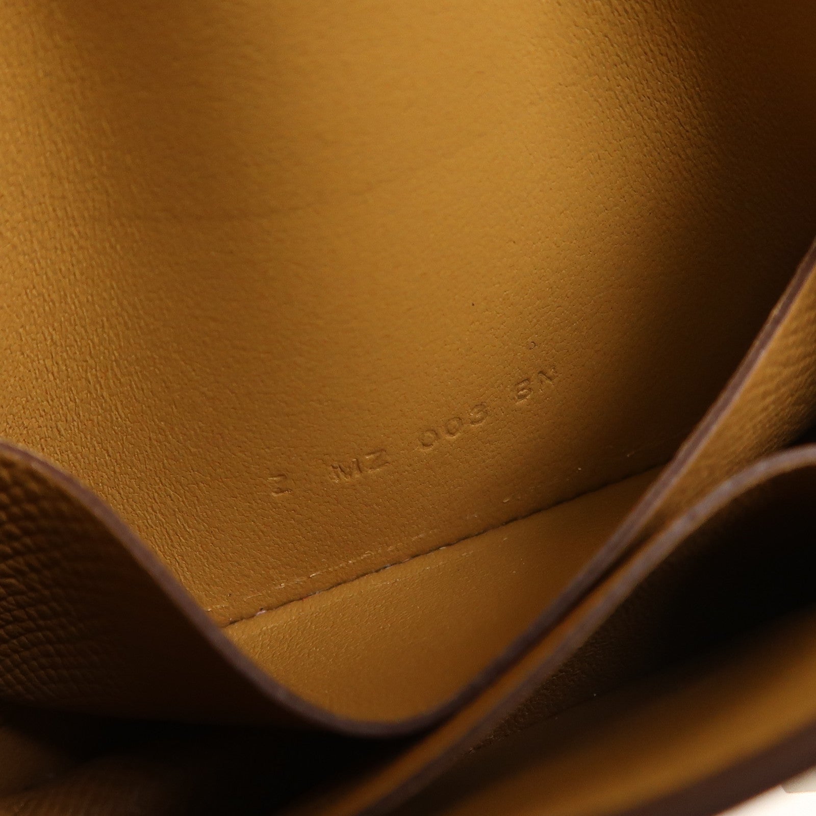 HERMES Epsom皮革Constance Slim銀扣錢包Biscuit