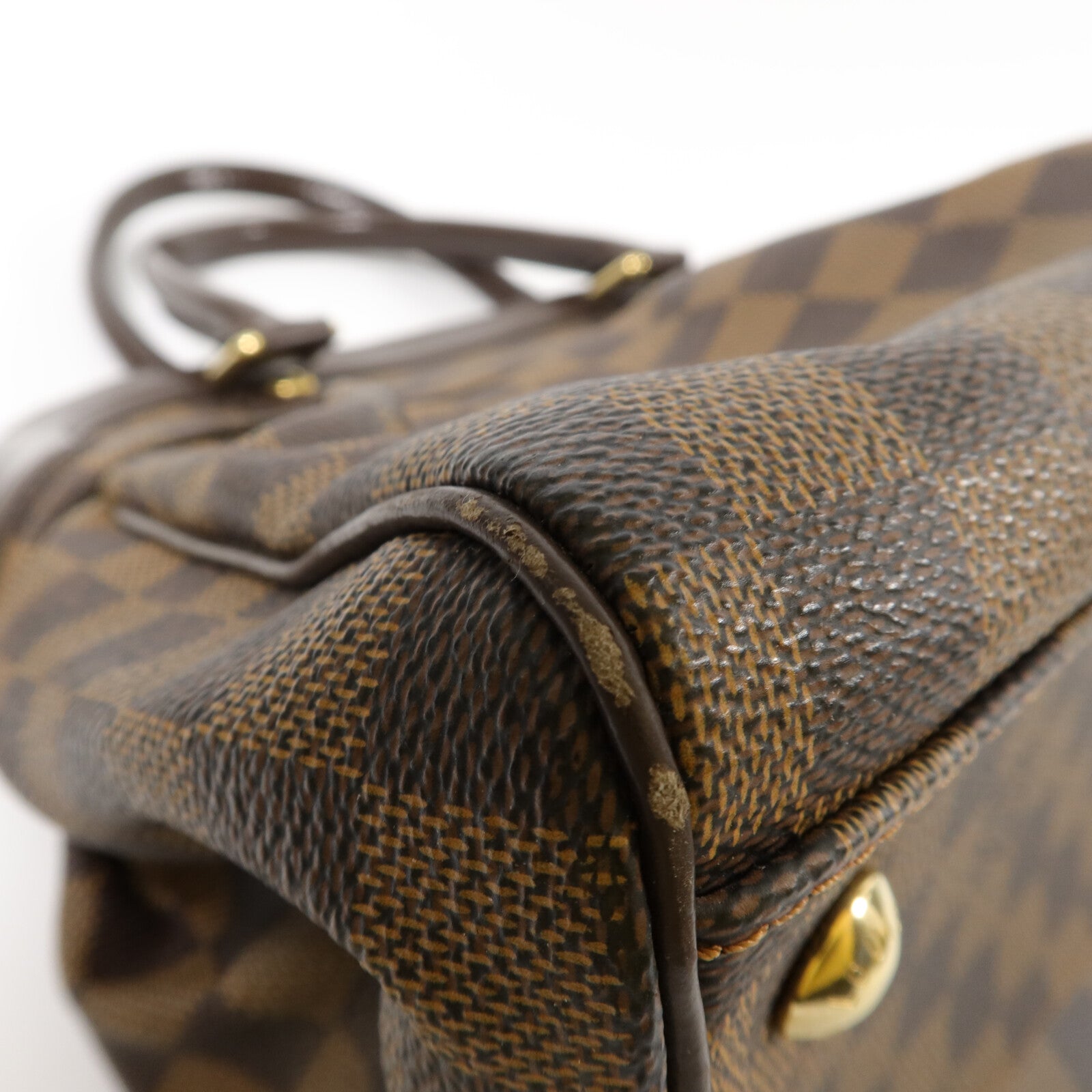 LOUIS VUITTON Damier Trevi手挽肩背兩用袋