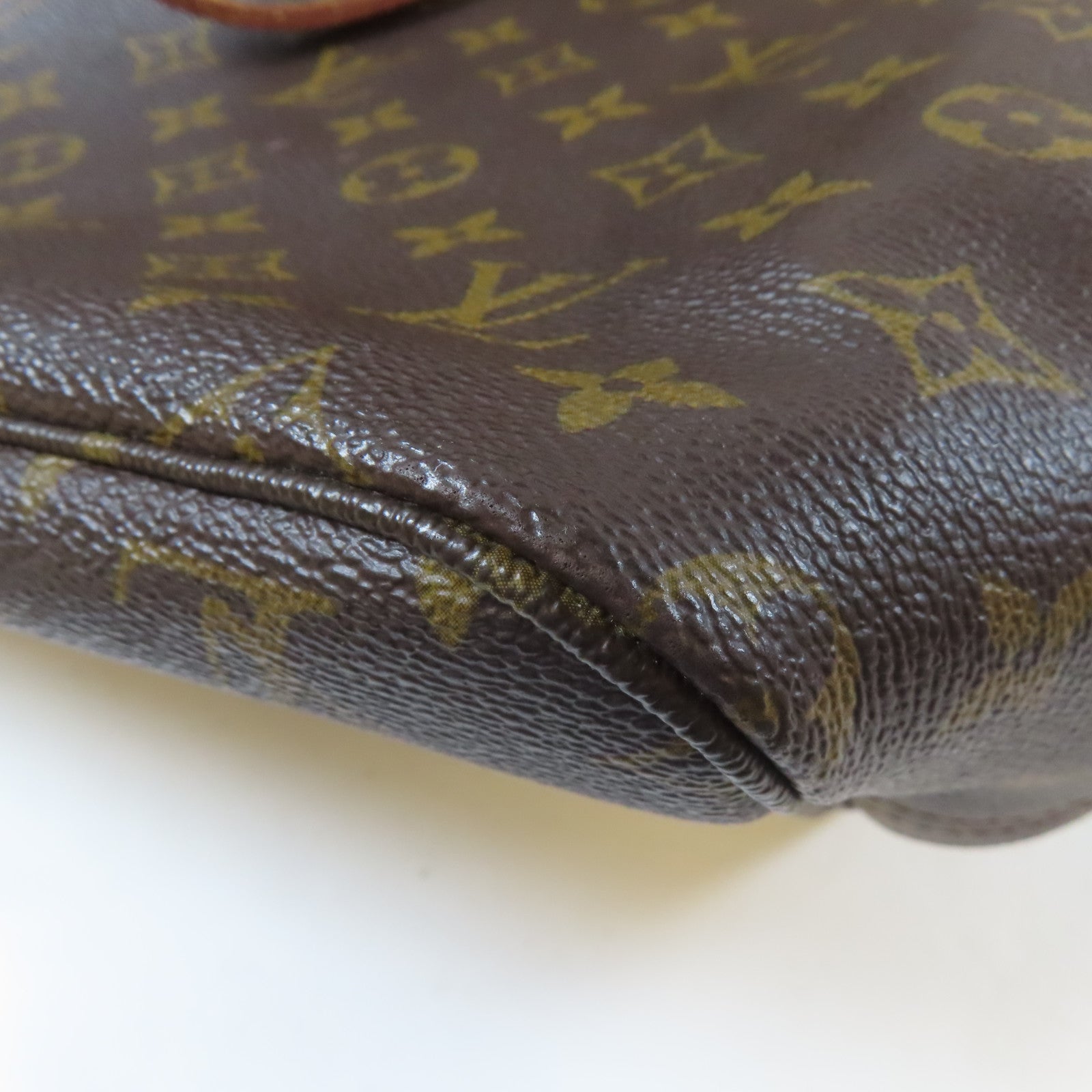 LOUIS VUITTON Monogram Neverfull GM金扣肩背袋啡色