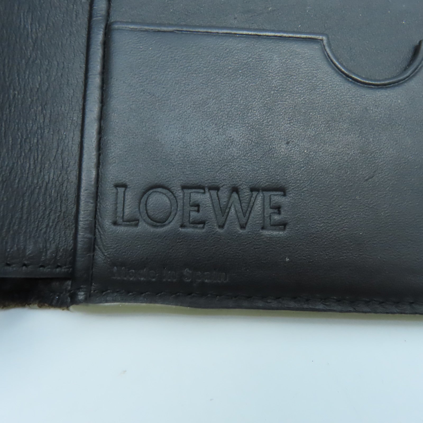 LOEWE 【激減優惠】牛皮皮革Wallet錢包灰色