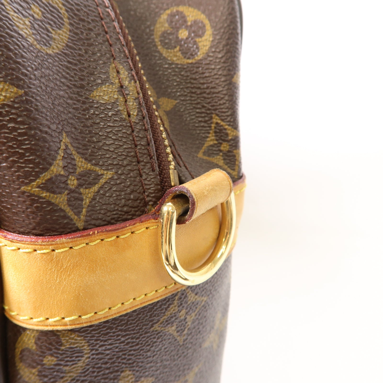 LOUIS VUITTON Monogram Icare金扣手挽肩背兩用袋棕色