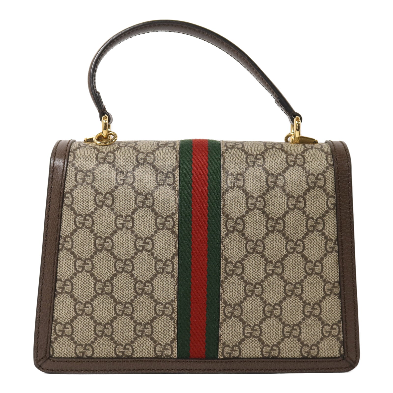 GUCCI 塗層帆布Top Handle手挽肩背兩用袋