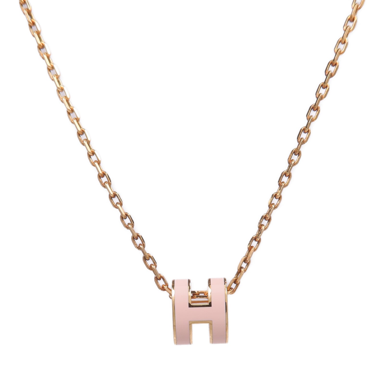 HERMES 金屬Mini Pop H項鍊
