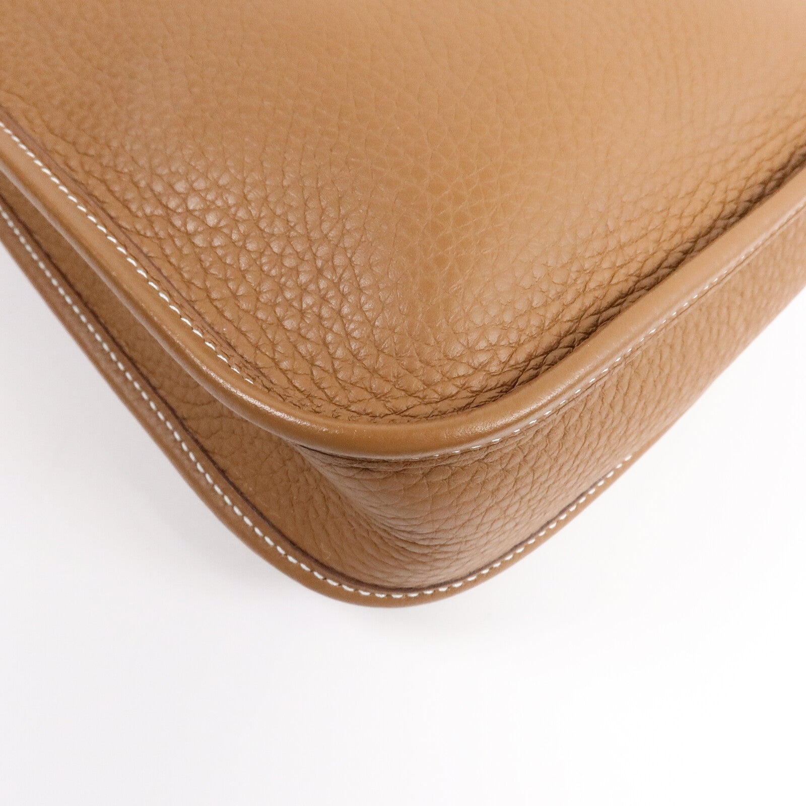 HERMES Clemence皮革Evelyne TPM肩背袋Gold
